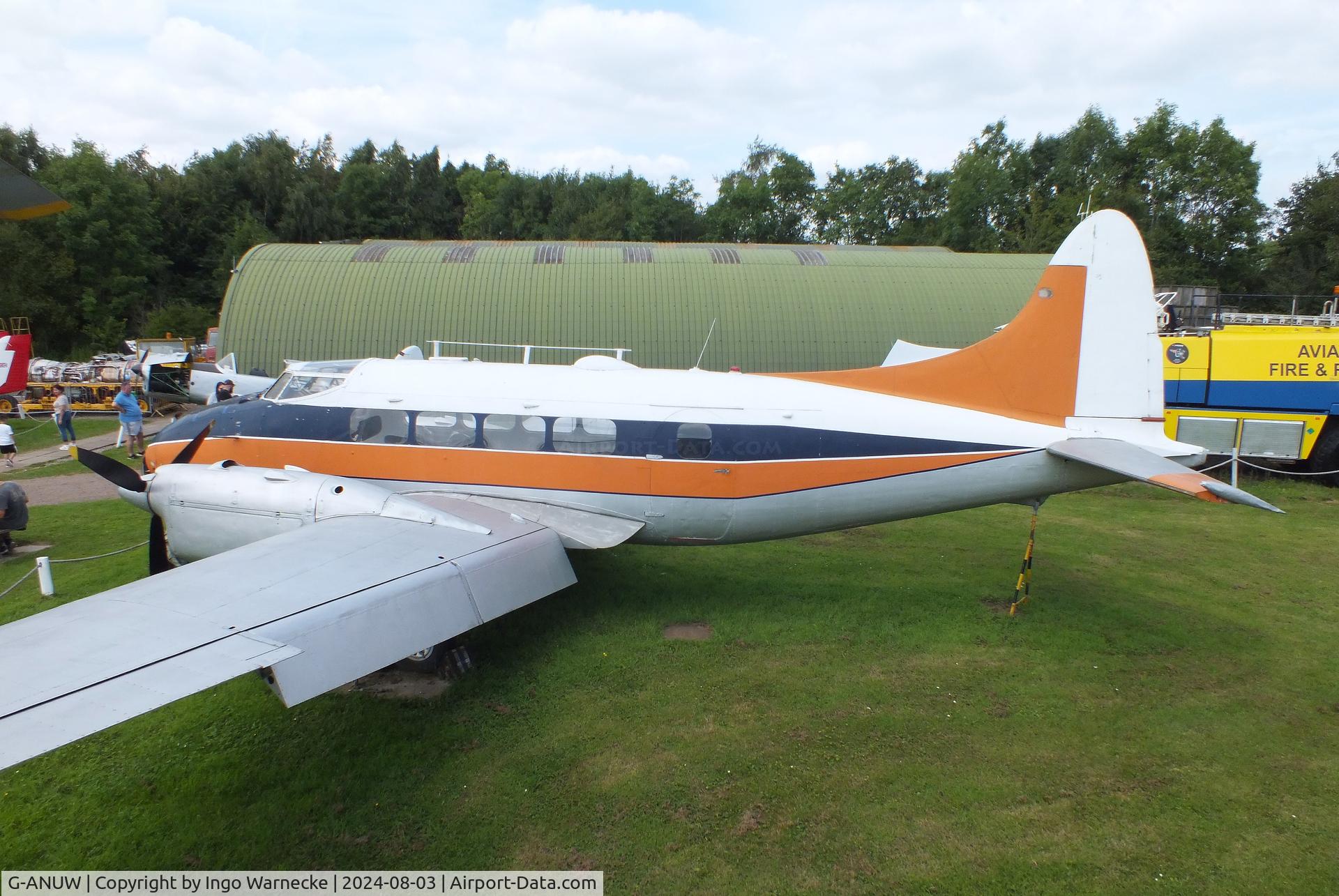 G-ANUW, 1955 De Havilland DH-104 Dove 6 C/N 04458, De Havilland D.H.104 Dove 6 (with temporary 