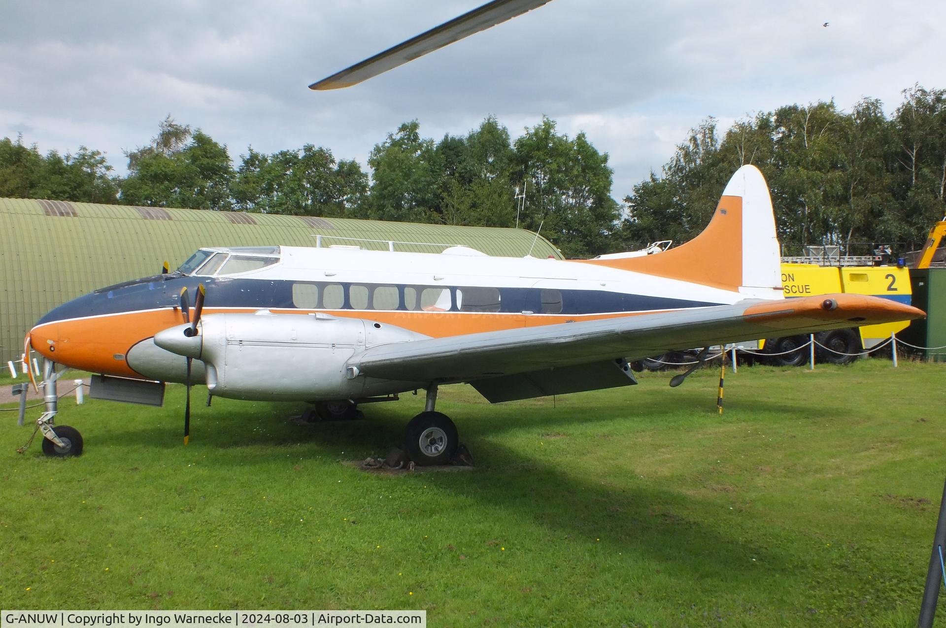 G-ANUW, 1955 De Havilland DH-104 Dove 6 C/N 04458, De Havilland D.H.104 Dove 6 (with temporary 