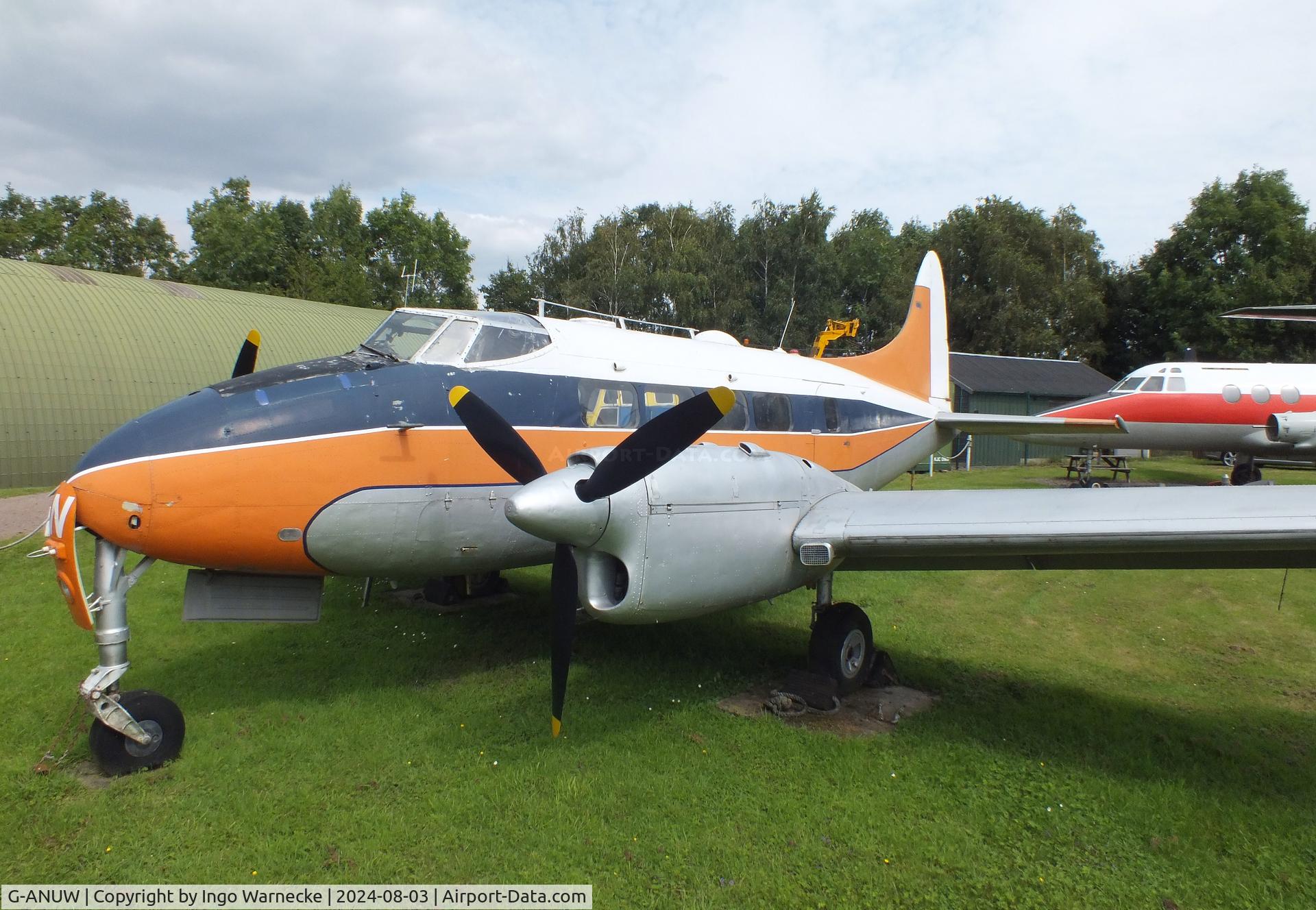 G-ANUW, 1955 De Havilland DH-104 Dove 6 C/N 04458, De Havilland D.H.104 Dove 6 (with temporary 