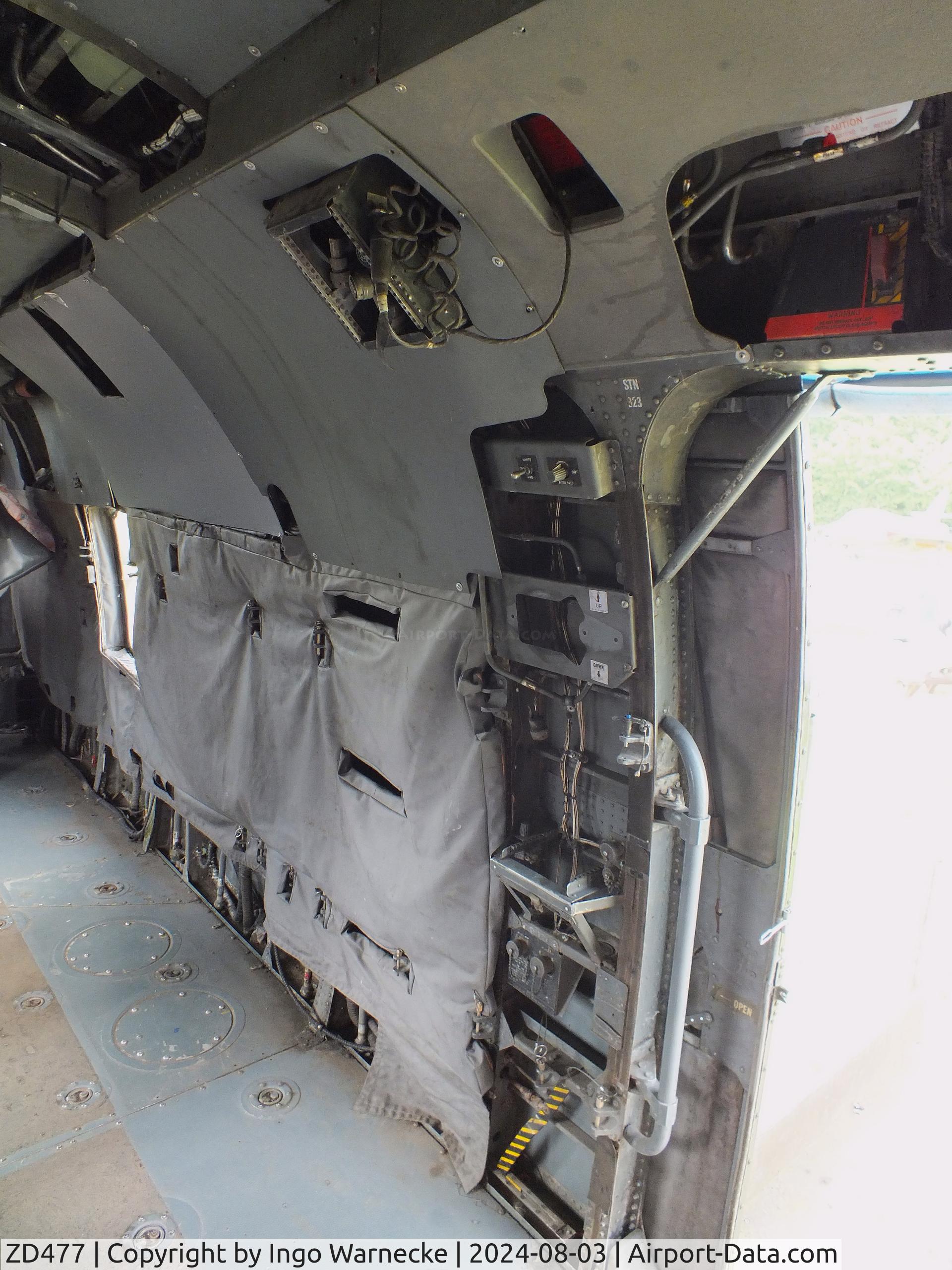 ZD477, 1984 Westland Sea King HC.4 C/N WA932, Westland Sea King HC4 / Commando at the East Midlands Aeropark, Castle Donington #i