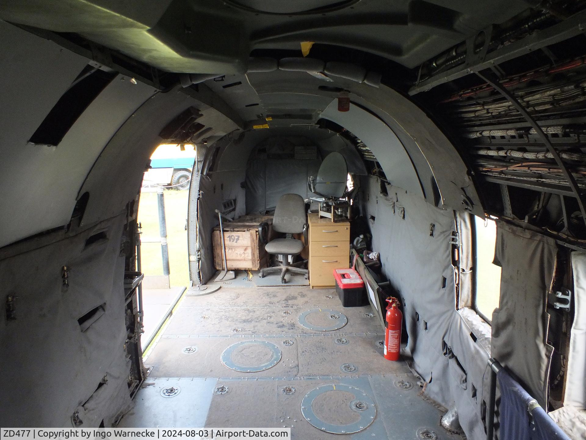 ZD477, 1984 Westland Sea King HC.4 C/N WA932, Westland Sea King HC4 / Commando at the East Midlands Aeropark, Castle Donington #i