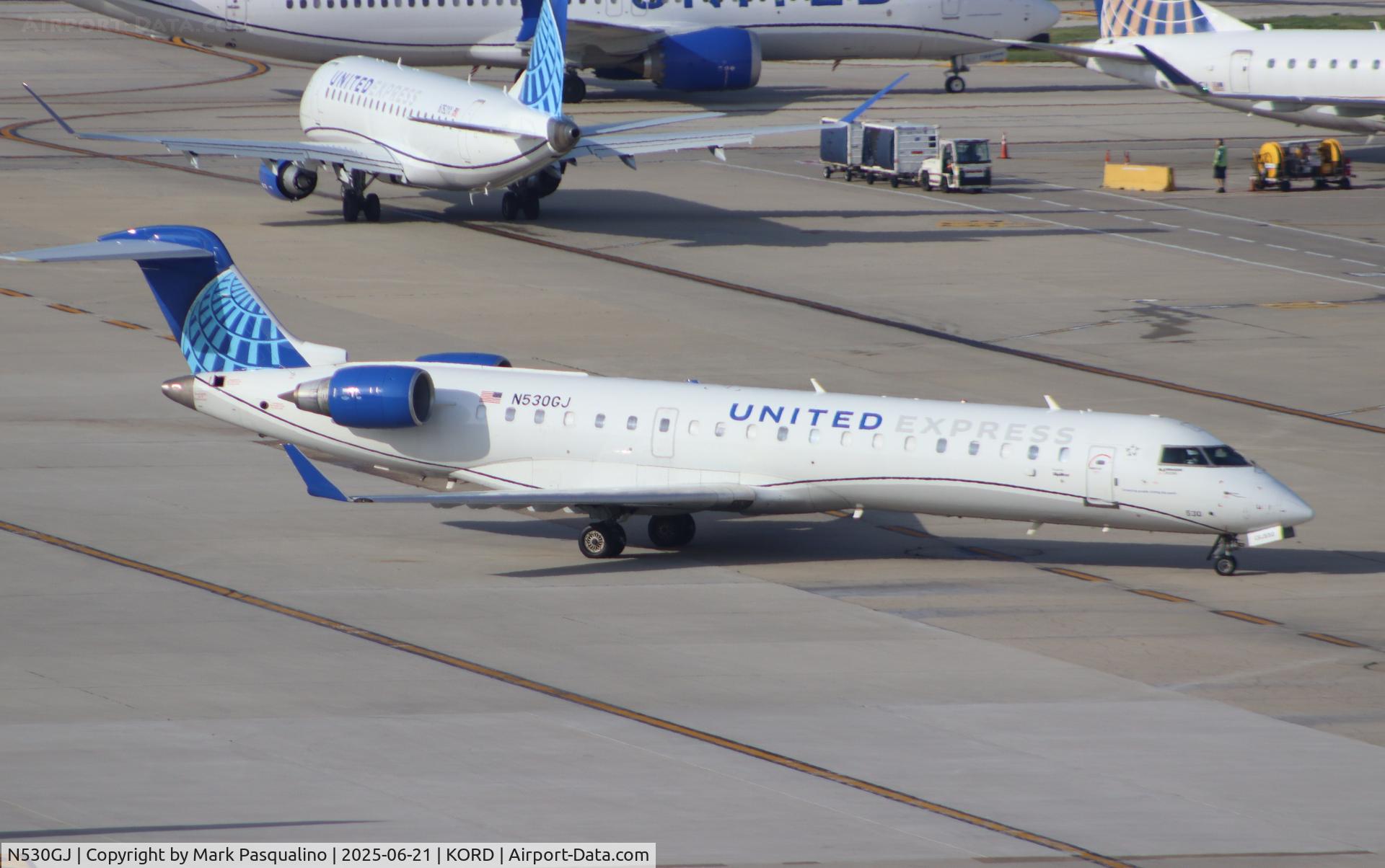 N530GJ, 2005 Bombardier CRJ-702 (CL-600-2C10) Regional Jet C/N 10216, CL-600-2C10
