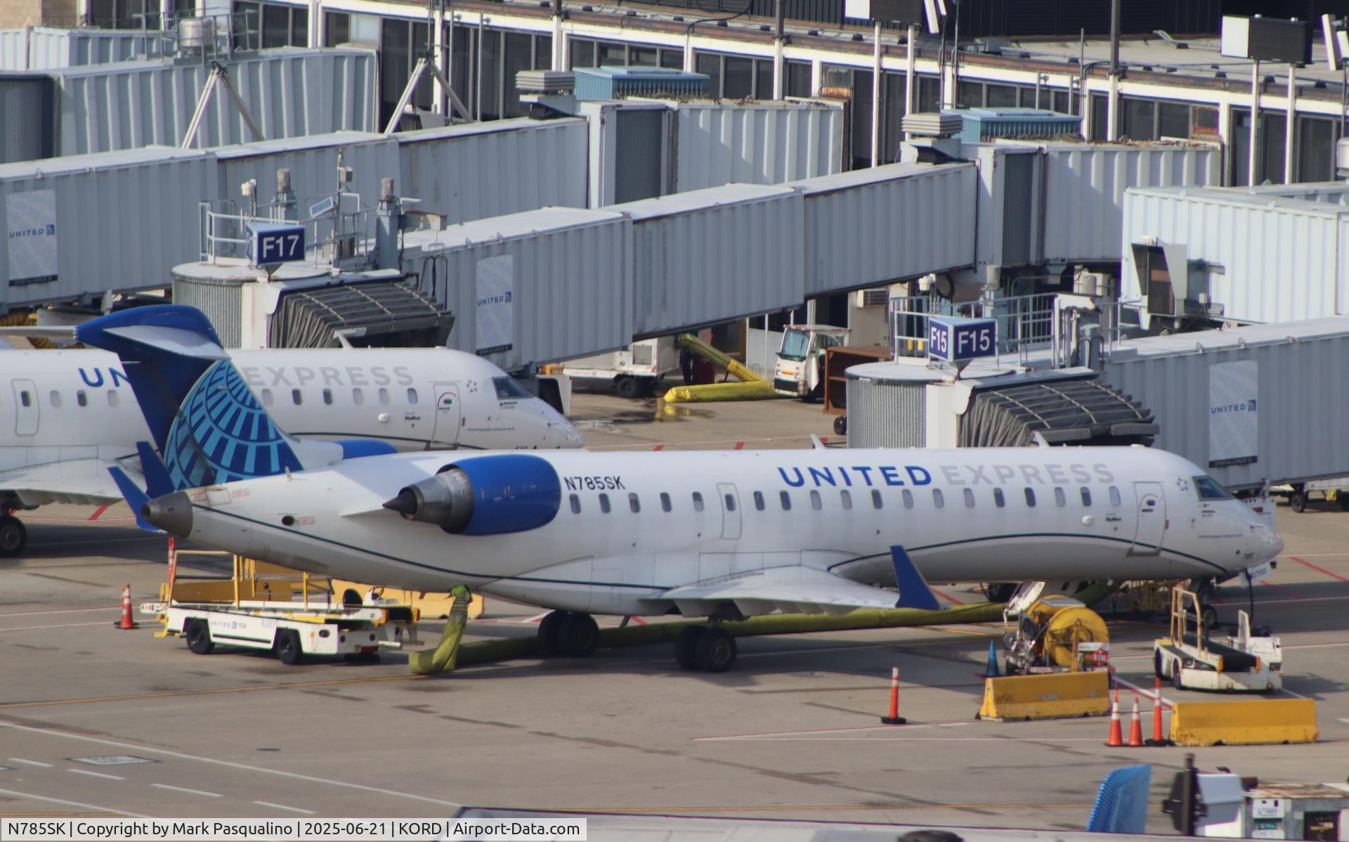 N785SK, 2009 Bombardier CRJ-700 (CL-600-2C10) Regional Jet C/N 10285, CL-600-2C10