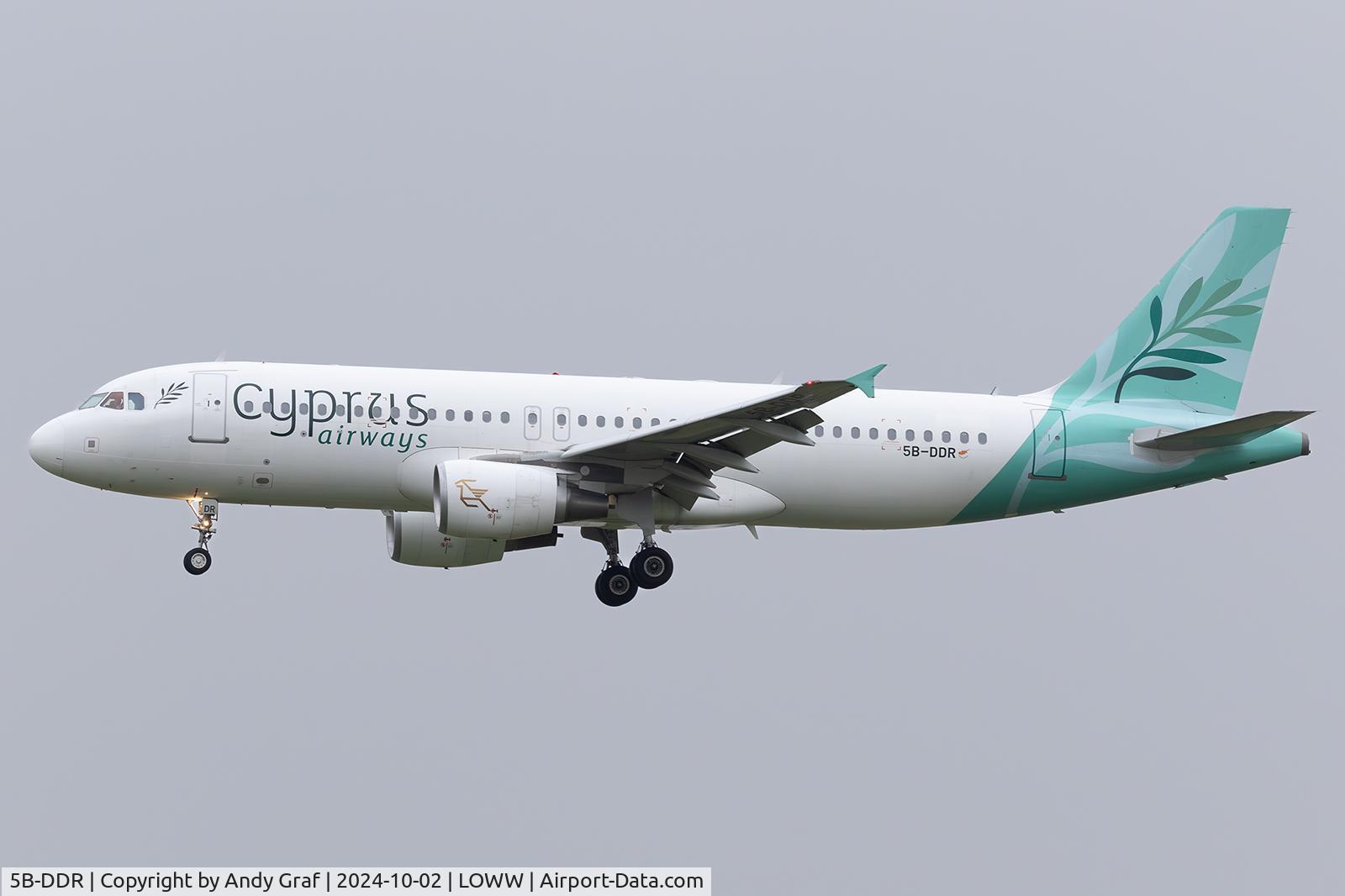5B-DDR, 2009 Airbus A320-214 C/N 3933, Cyprus Airways A320