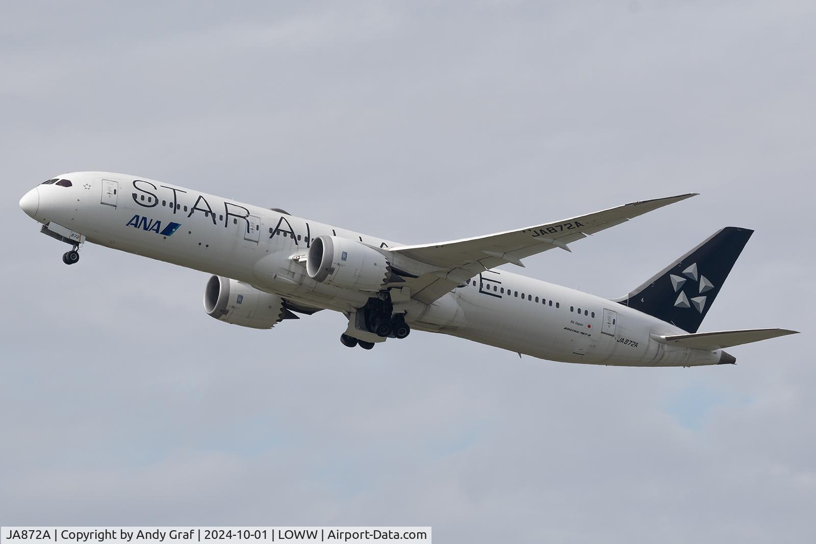 JA872A, 2015 Boeing 787-9 Dreamliner C/N 34504, All Nippon Airways 787-9