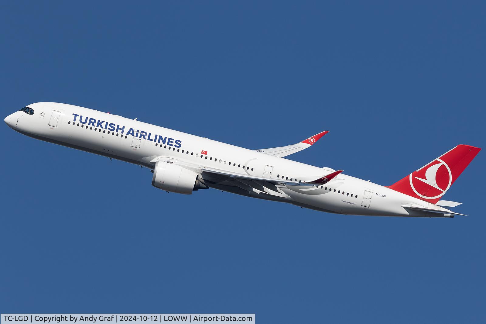 TC-LGD, 2020 Airbus A350-941 C/N 0442, Turkish Airlines A350-900