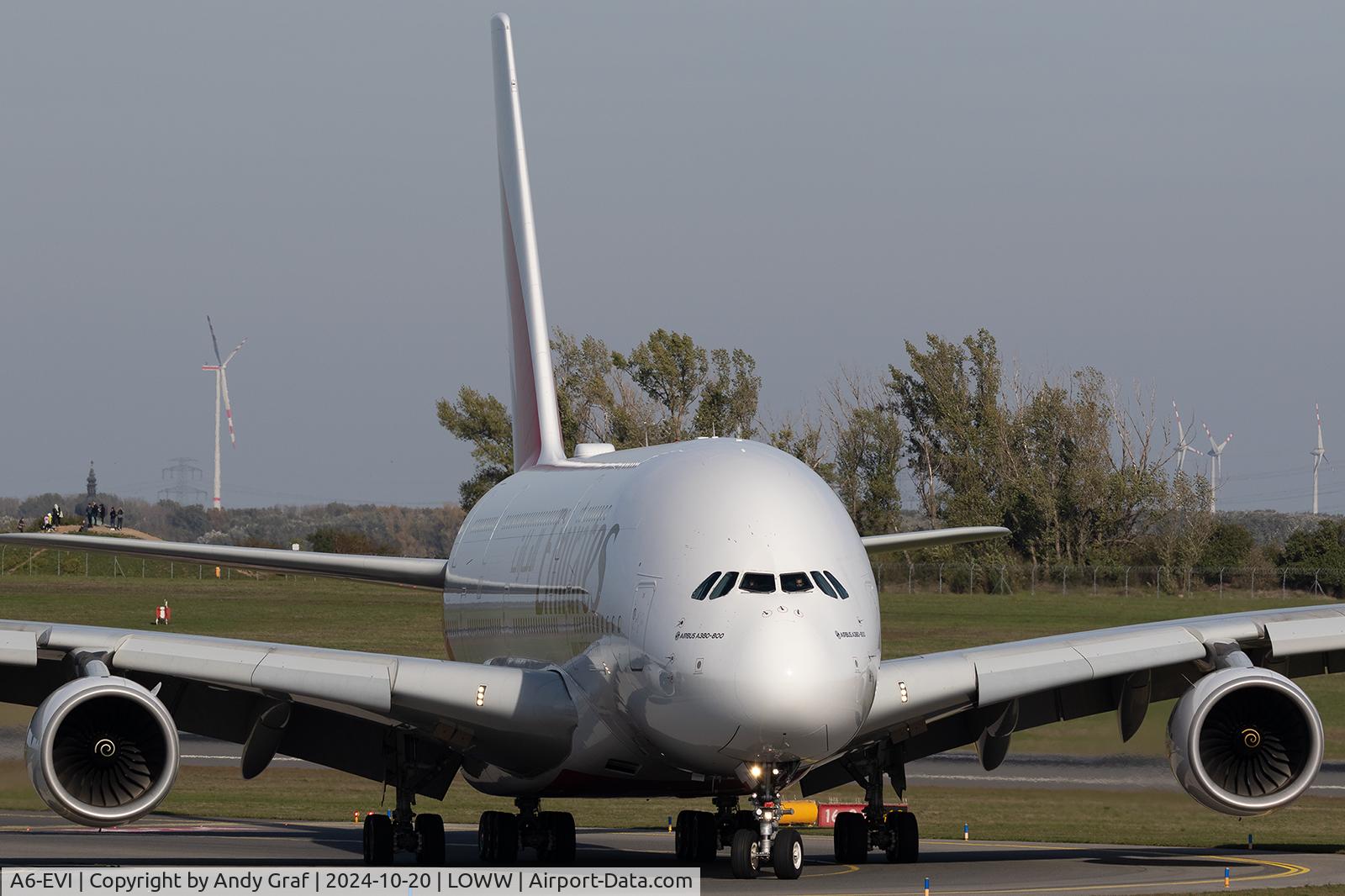A6-EVI, 2018 Airbus A380-842 C/N 258, Emirates A380