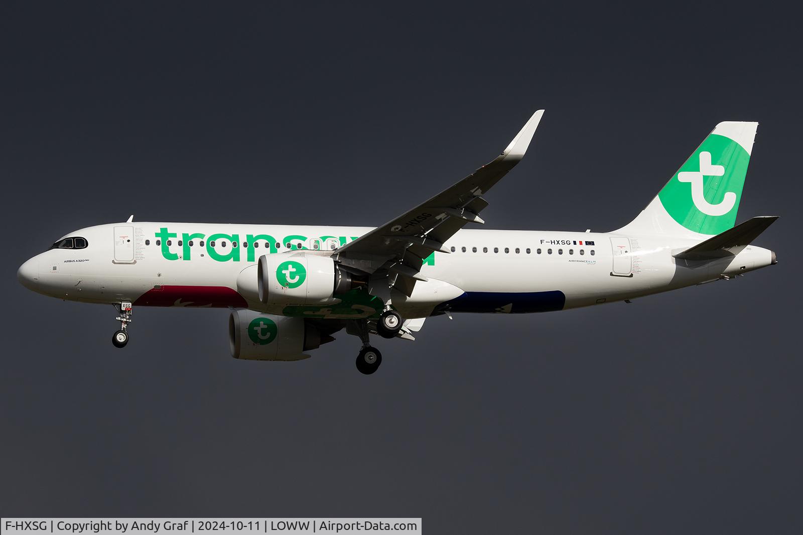 F-HXSG, 2024 Airbus A320-252N C/N 12256, Transavia A320N