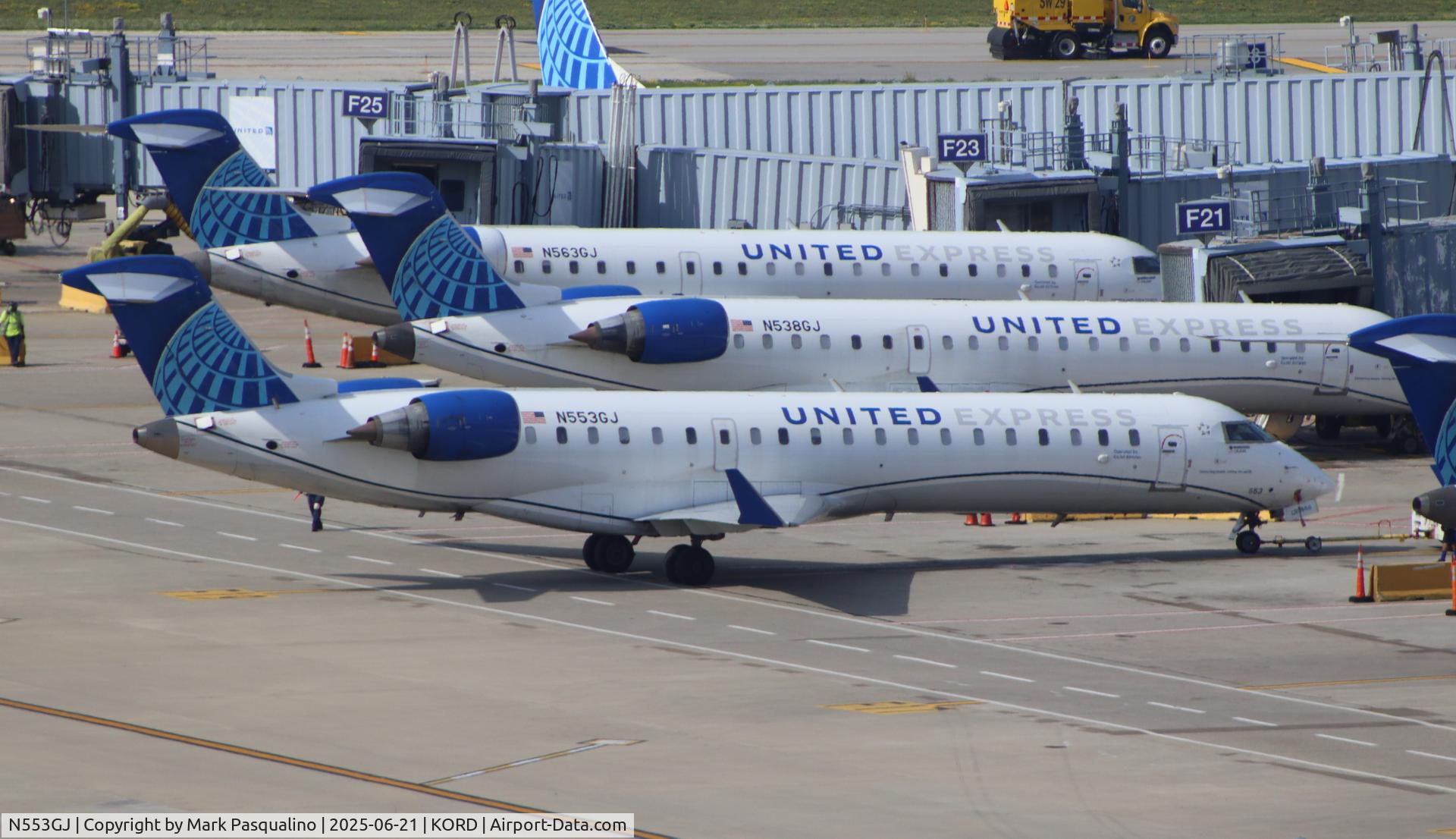 N553GJ, Bombardier CRJ-701ER (CL-600-2C10) Regional Jet C/N 10296, CL-600-2C10