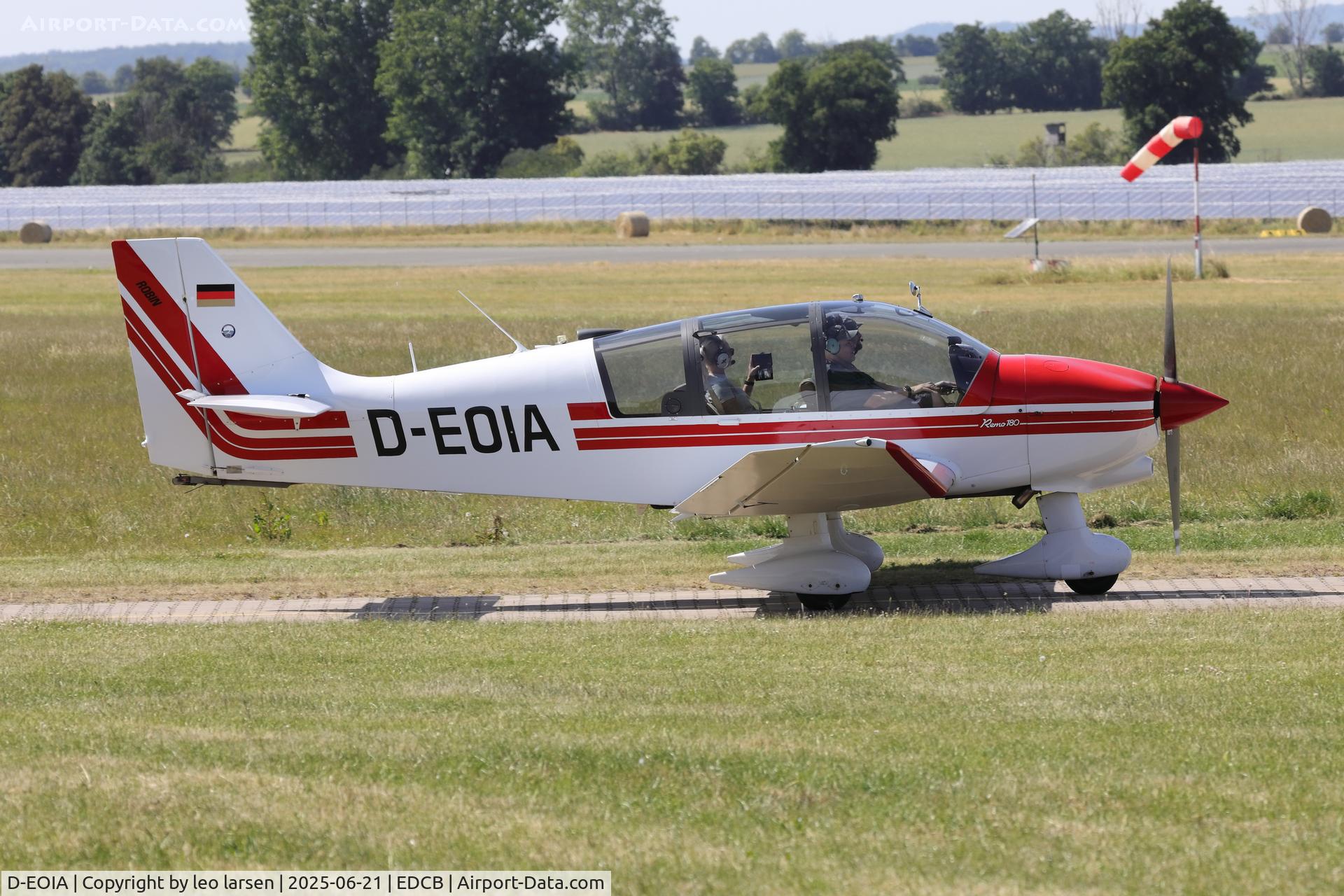 D-EOIA, 1991 Robin DR-400-180R Remorqueur Regent C/N 2061, Ballenstedt  21.6.2025