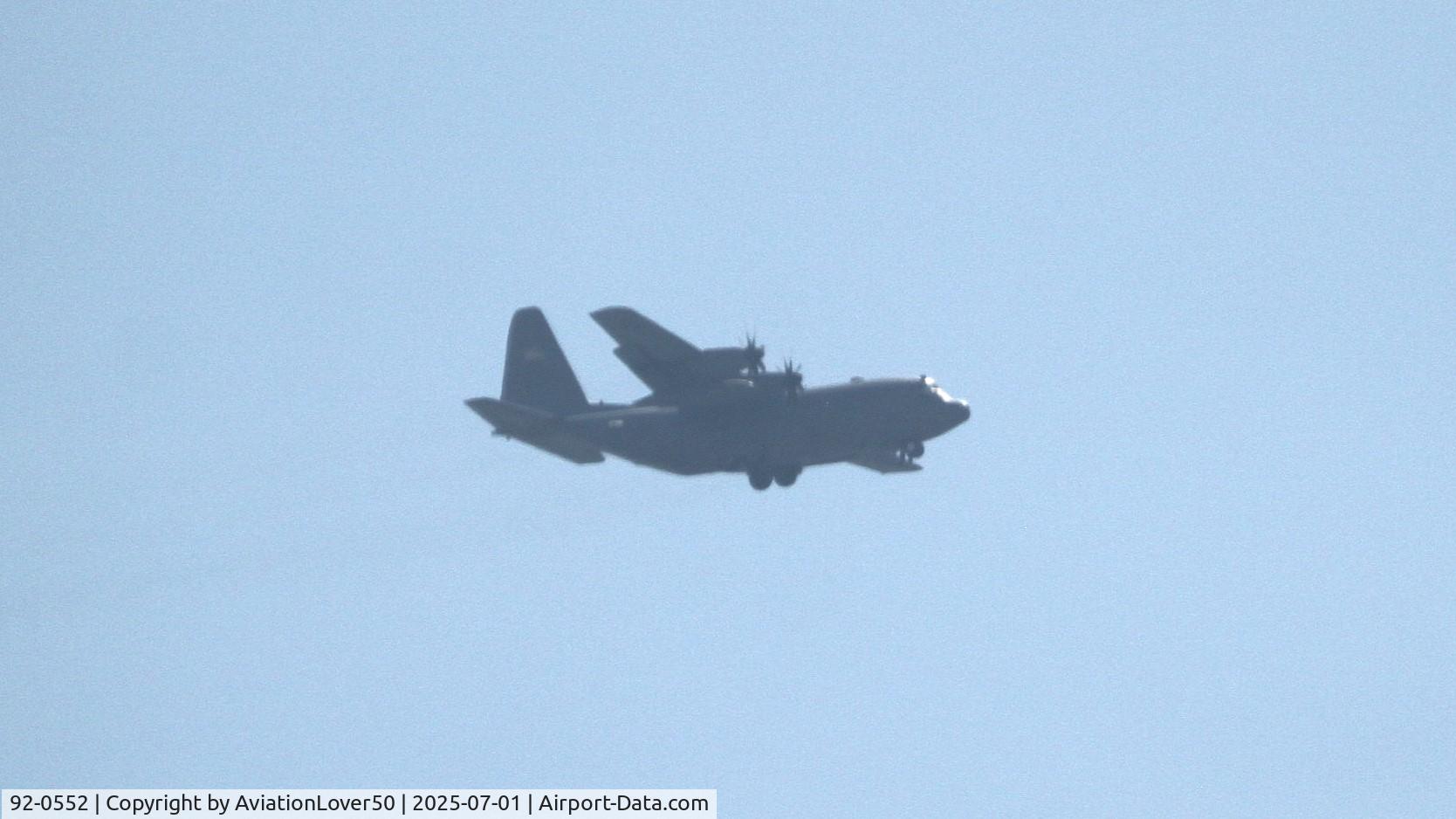 92-0552, 1992 Lockheed C-130H Hercules C/N 382-5348, C-130H