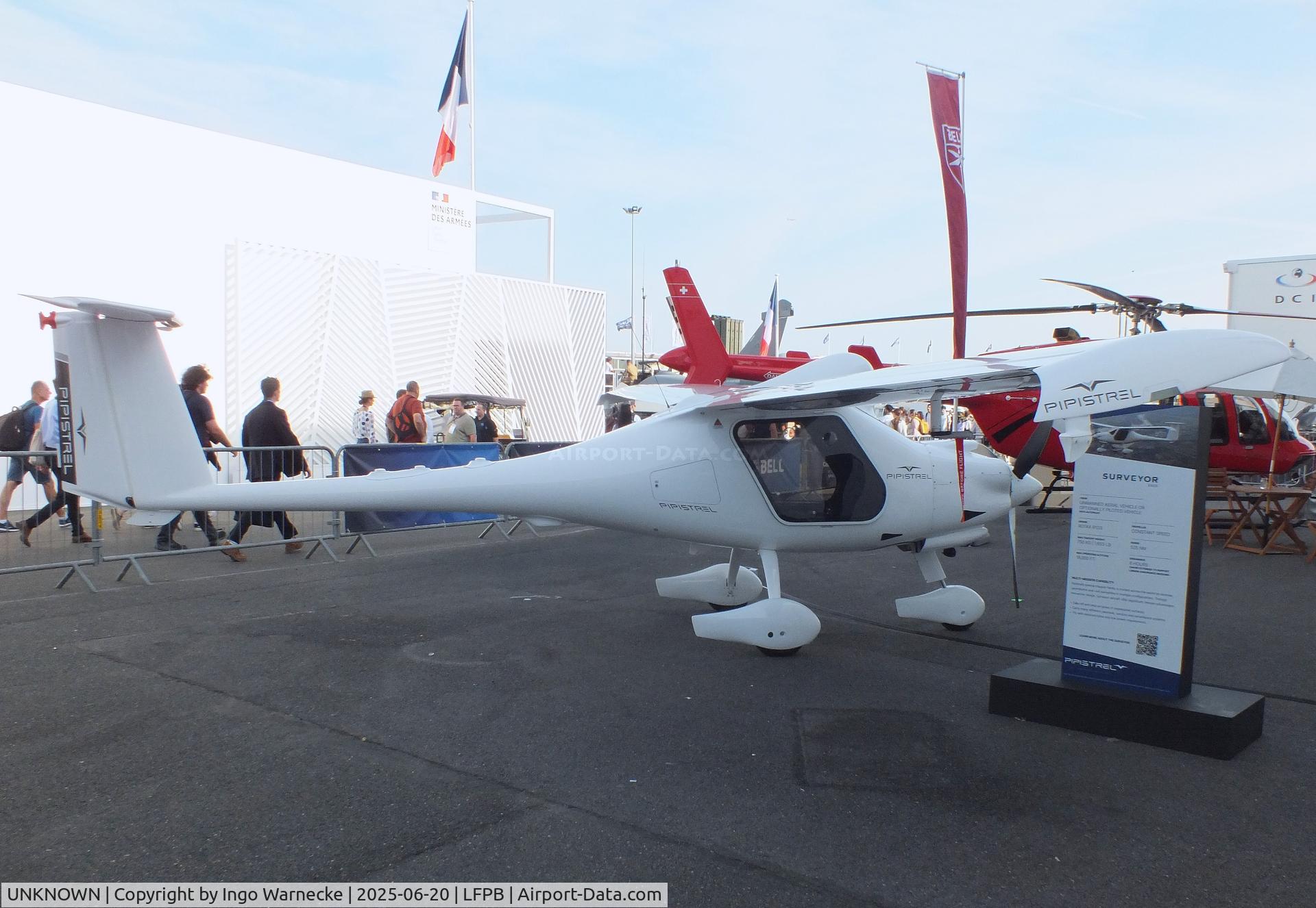 UNKNOWN, Pipistrel Surveyor C/N not found_Pipistrel Surveyor, Pipistrel Surveyor optionally piloted vehicle at the Aerosalon 2025, Paris