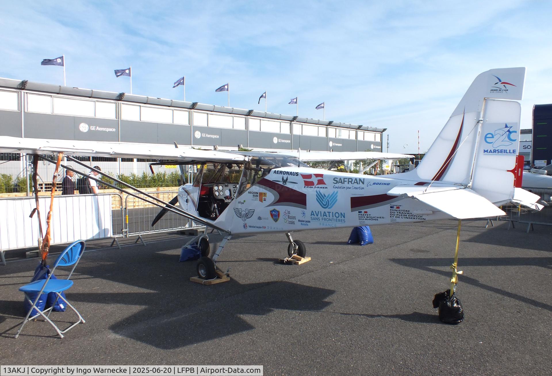 13AKJ, Best Off Skyranger Nynja C/N not found_13AKJ, Best Off Skyranger Nynja at the Aerosalon 2025, Paris