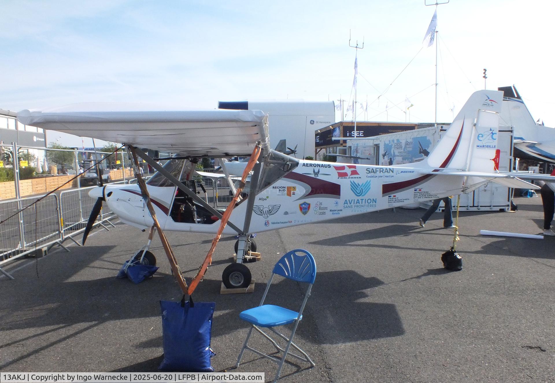 13AKJ, Best Off Skyranger Nynja C/N not found_13AKJ, Best Off Skyranger Nynja at the Aerosalon 2025, Paris