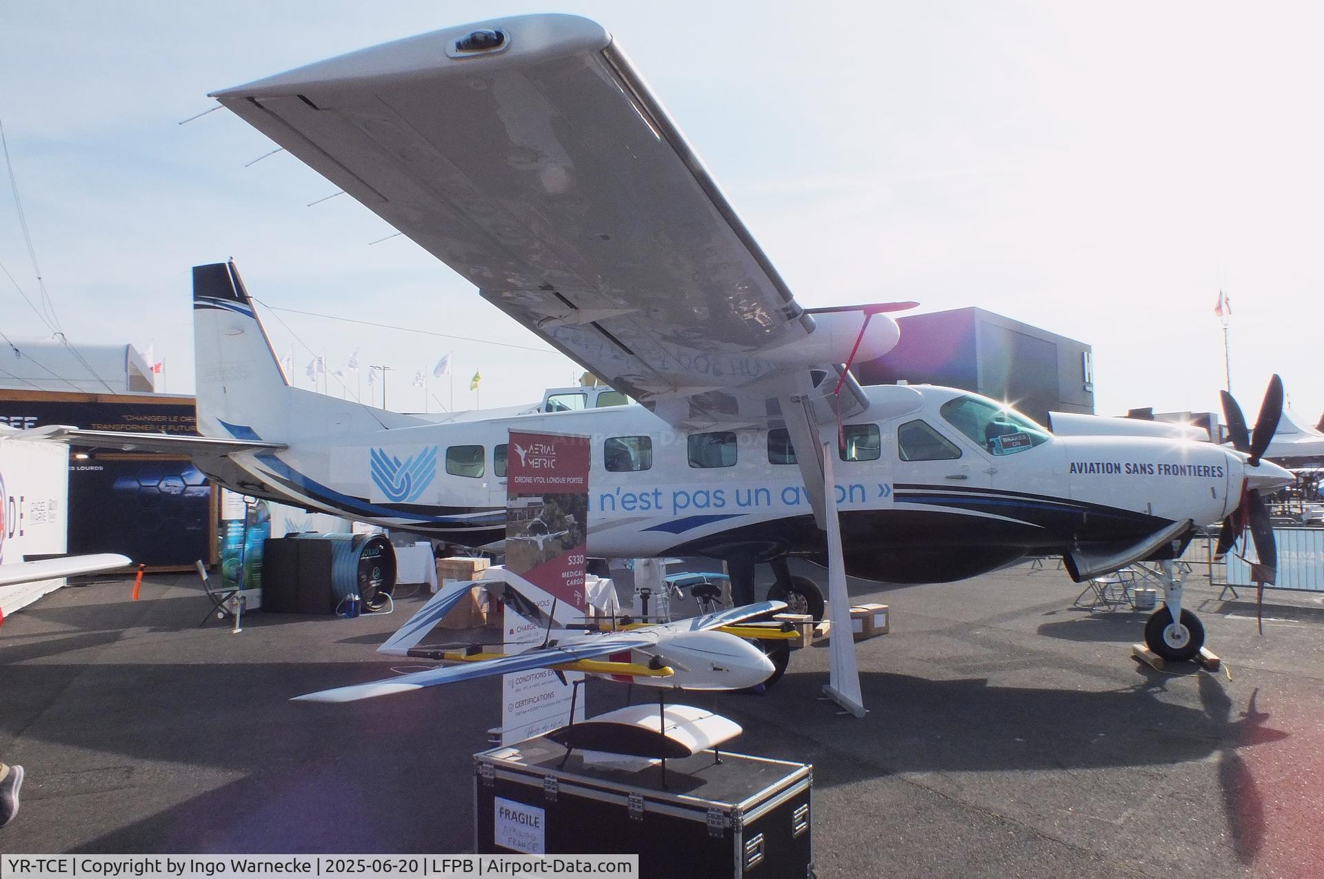 YR-TCE, 2021 Cessna 208B Grand Caravan C/N 208B5633, Cessna 208B Grand Caravan at the Aerosalon 2025, Paris