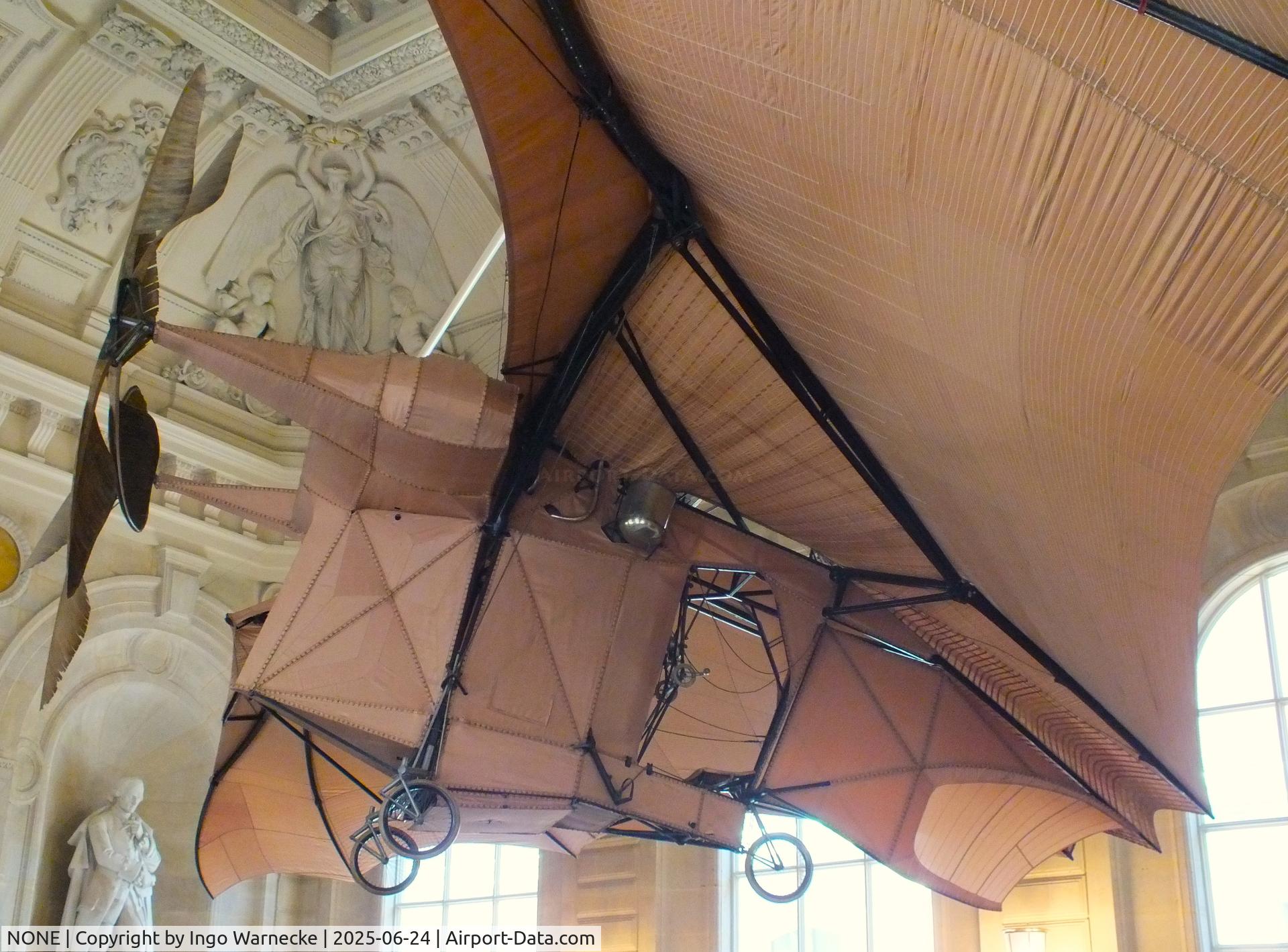 NONE, Clement Ader Avion III C/N 1, Clement Ader Avion III 1897 (made some short hops) at the Musee des Arts et Metiers, Paris