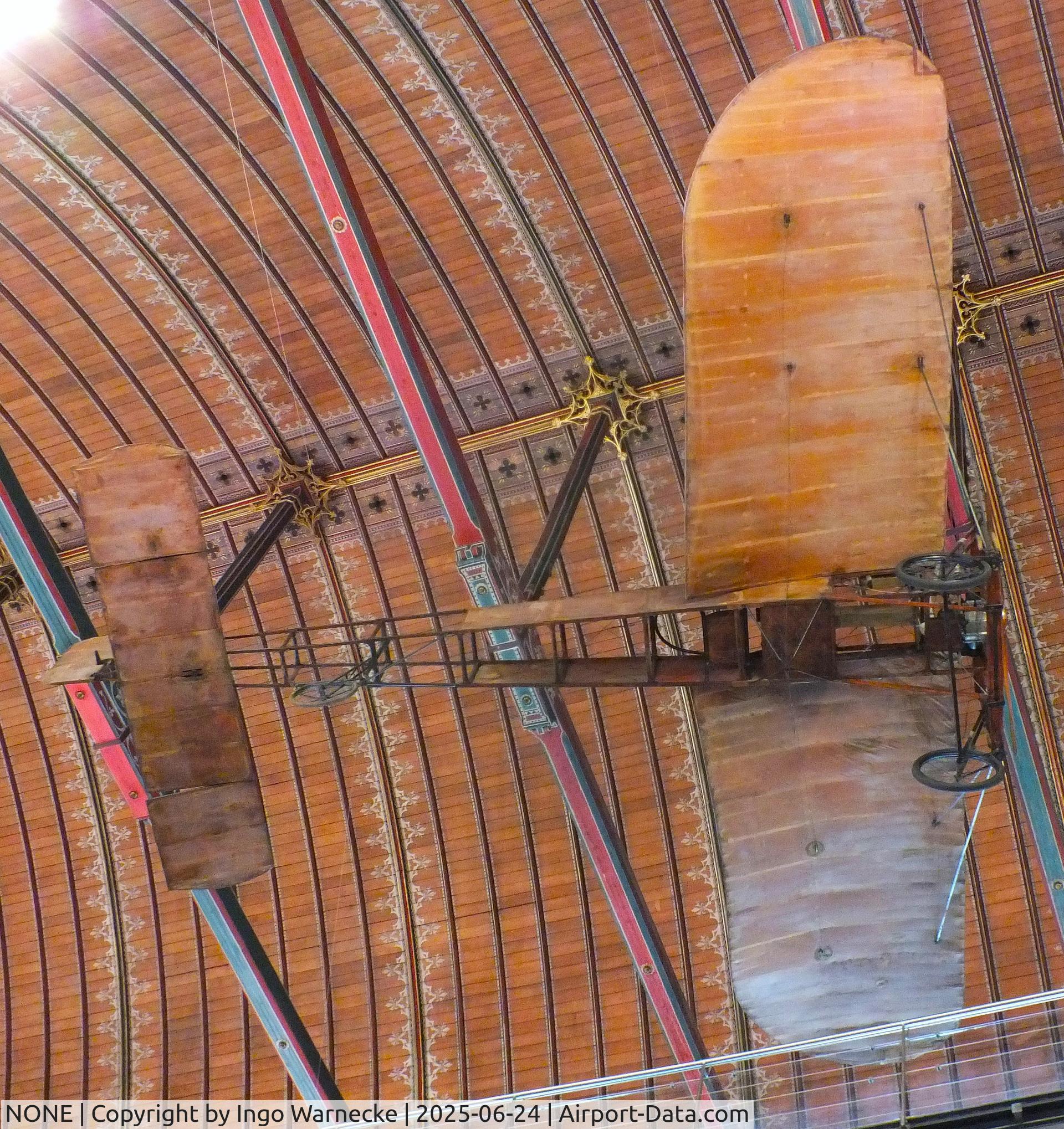 NONE, 1909 Bleriot XI C/N 01, Bleriot XI (Louis Bleriot first crossed the English Channel from Calais to Dover 1909 in this aircraft) at the Musee des Arts et Metiers, Paris