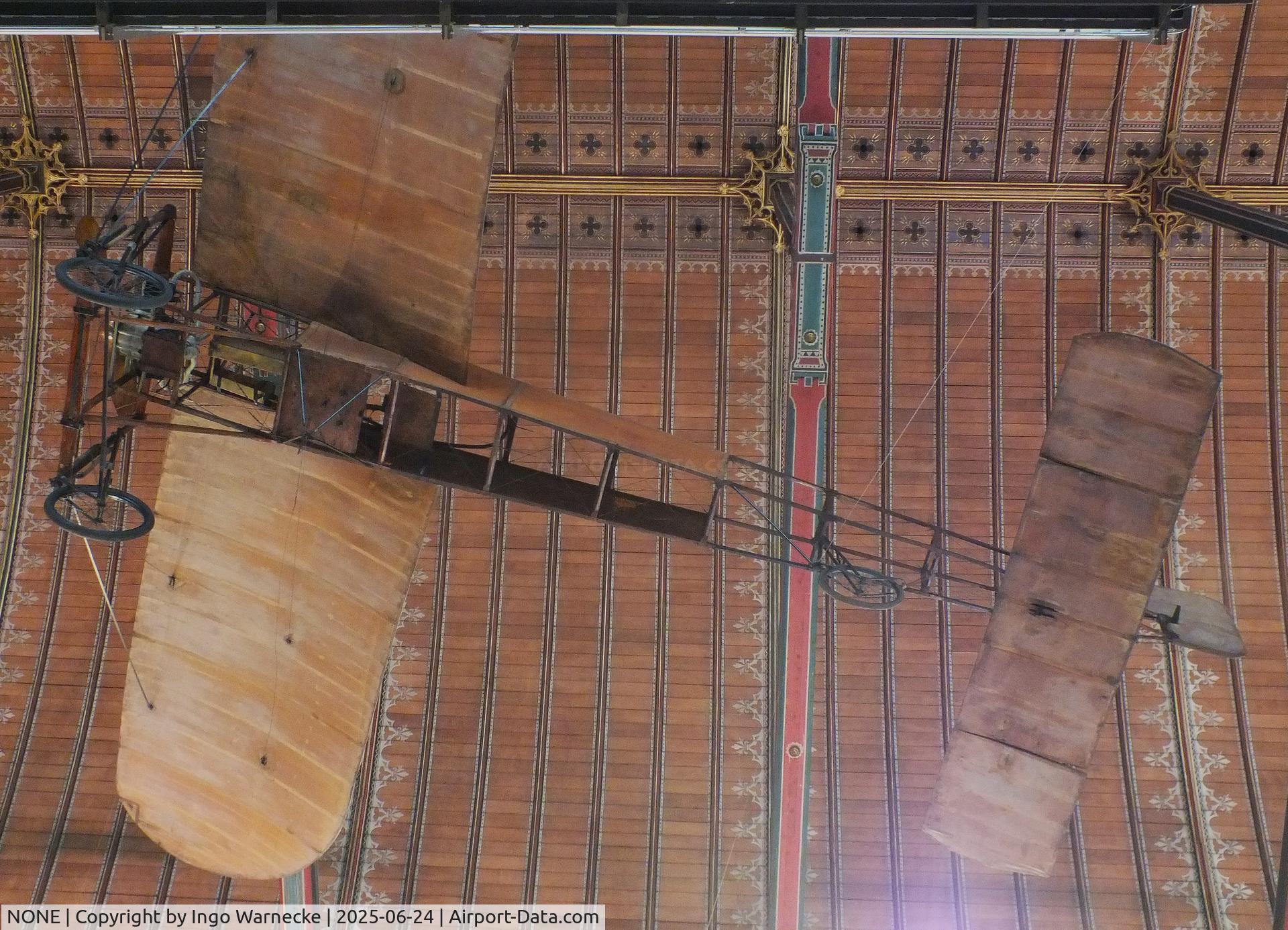 NONE, 1909 Bleriot XI C/N 01, Bleriot XI (Louis Bleriot first crossed the English Channel from Calais to Dover 1909 in this aircraft) at the Musee des Arts et Metiers, Paris