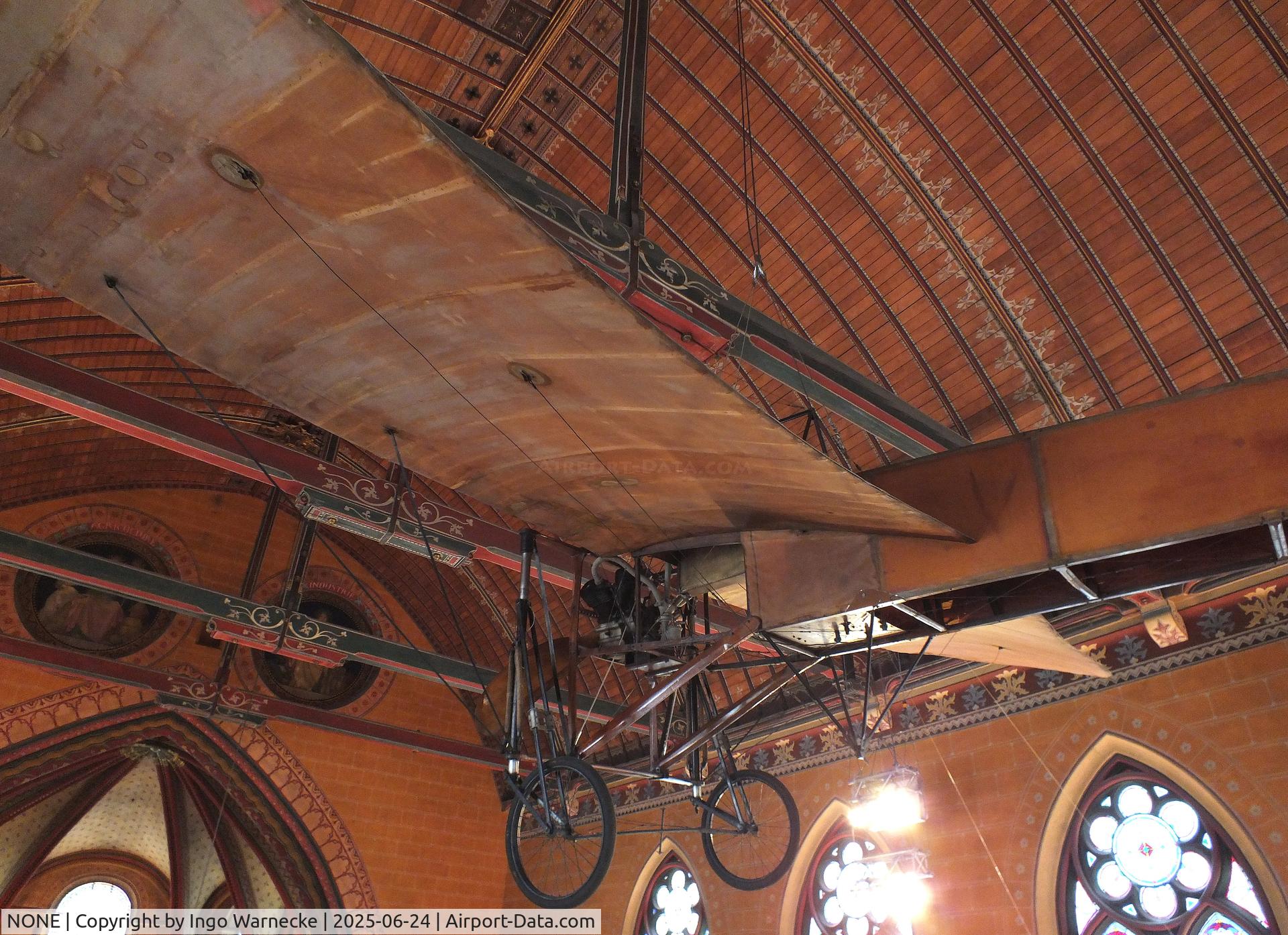 NONE, 1909 Bleriot XI C/N 01, Bleriot XI (Louis Bleriot first crossed the English Channel from Calais to Dover 1909 in this aircraft) at the Musee des Arts et Metiers, Paris