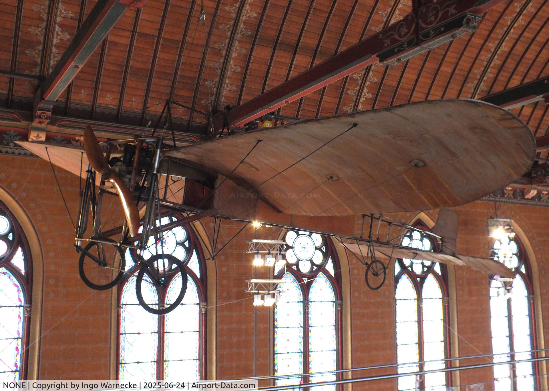 NONE, 1909 Bleriot XI C/N 01, Bleriot XI (Louis Bleriot first crossed the English Channel from Calais to Dover 1909 in this aircraft) at the Musee des Arts et Metiers, Paris