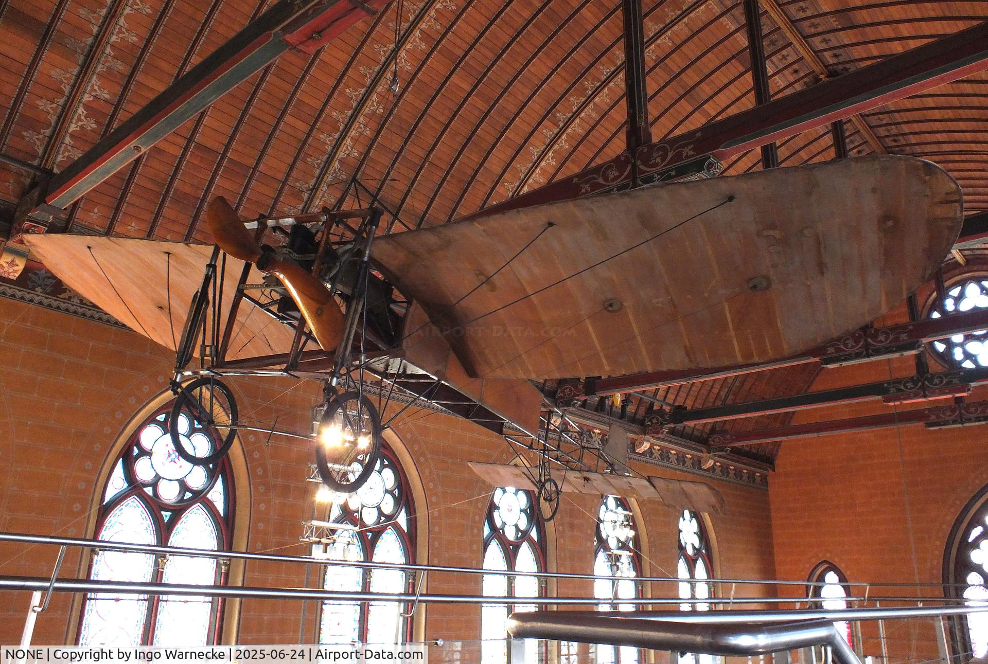 NONE, 1909 Bleriot XI C/N 01, Bleriot XI (Louis Bleriot first crossed the English Channel from Calais to Dover 1909 in this aircraft) at the Musee des Arts et Metiers, Paris