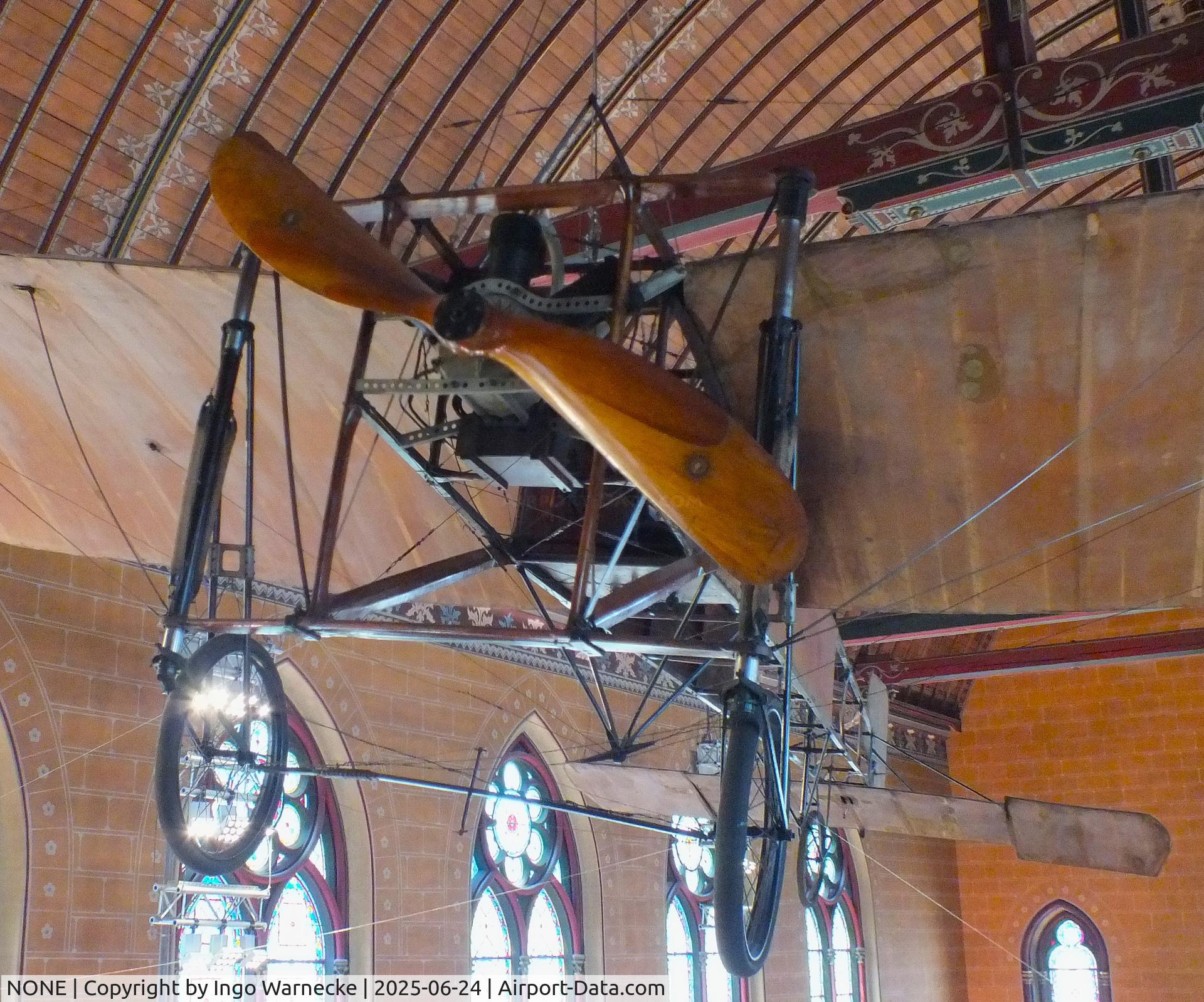 NONE, 1909 Bleriot XI C/N 01, Bleriot XI (Louis Bleriot first crossed the English Channel from Calais to Dover 1909 in this aircraft) at the Musee des Arts et Metiers, Paris