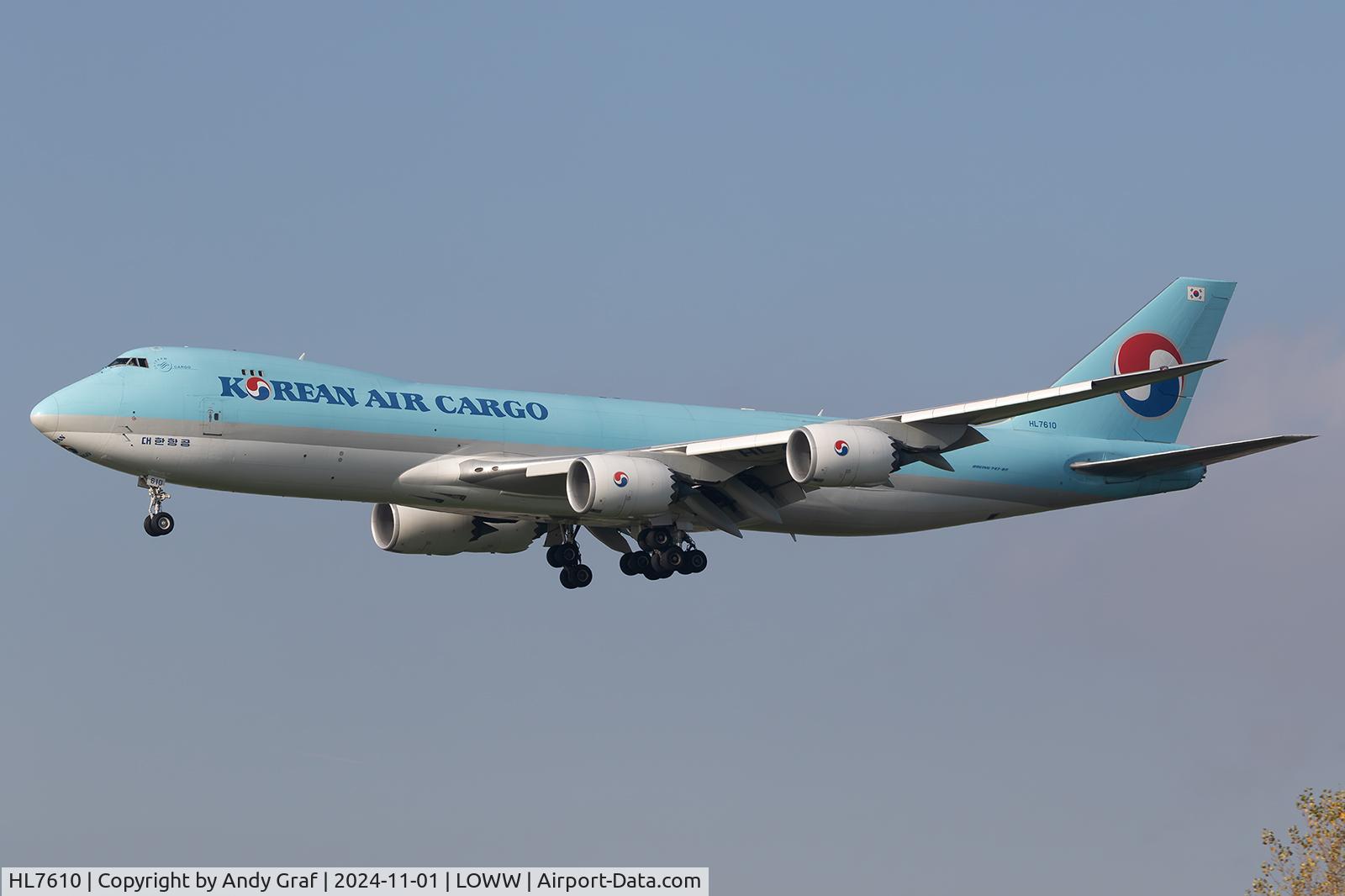 HL7610, 2012 Boeing 747-8HT/F C/N 37133, Korean Air Cargo 747-8