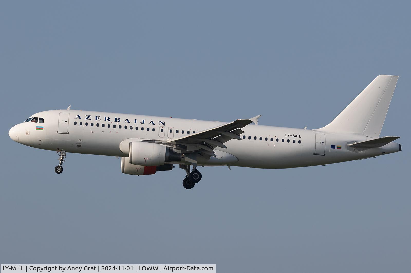 LY-MHL, 2009 Airbus A320-216 C/N 4108, Azerbaijan Airlines A320