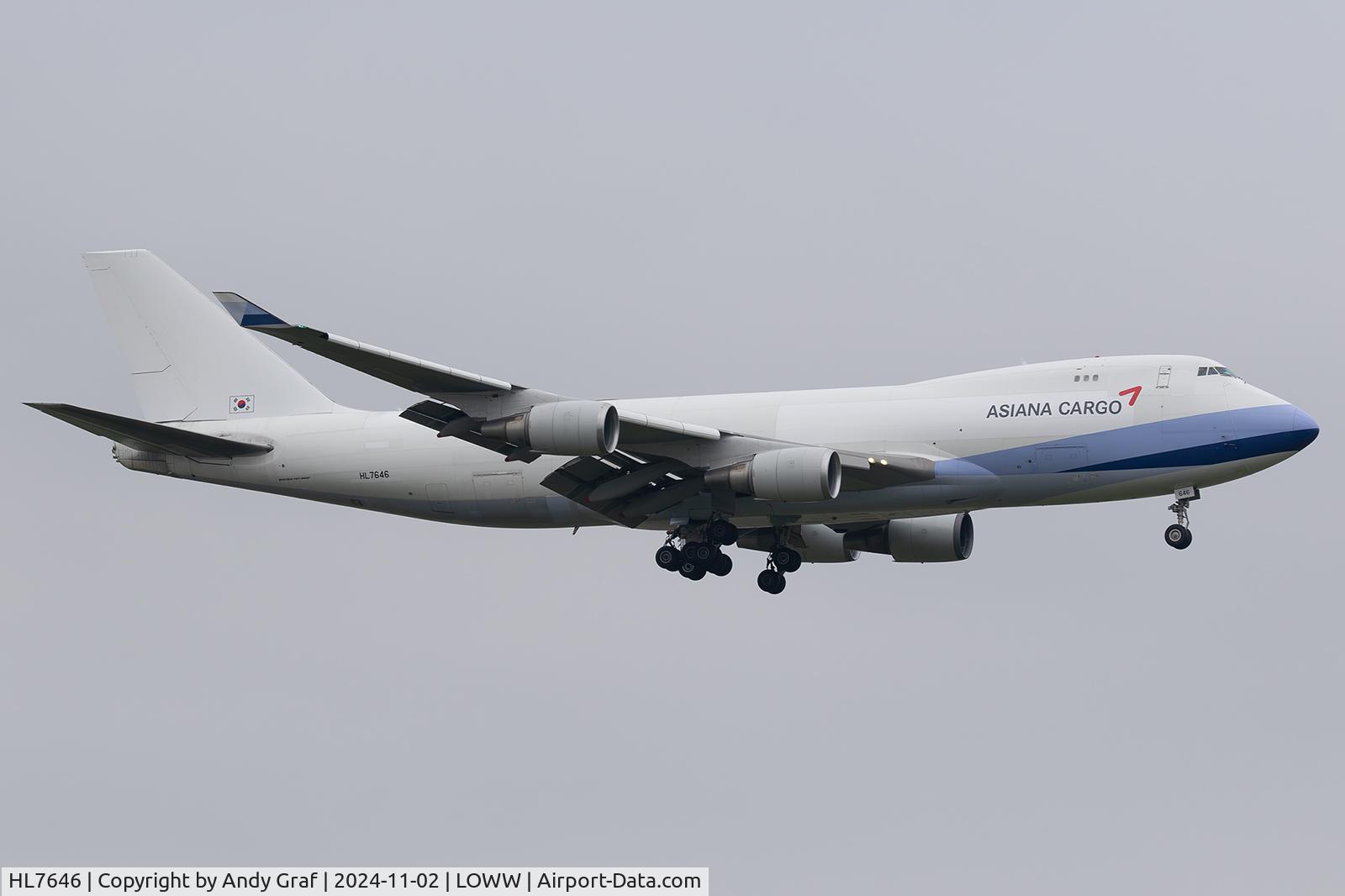 HL7646, 2002 Boeing 747-409(F) C/N 30768, Asiana Cargo 747-400