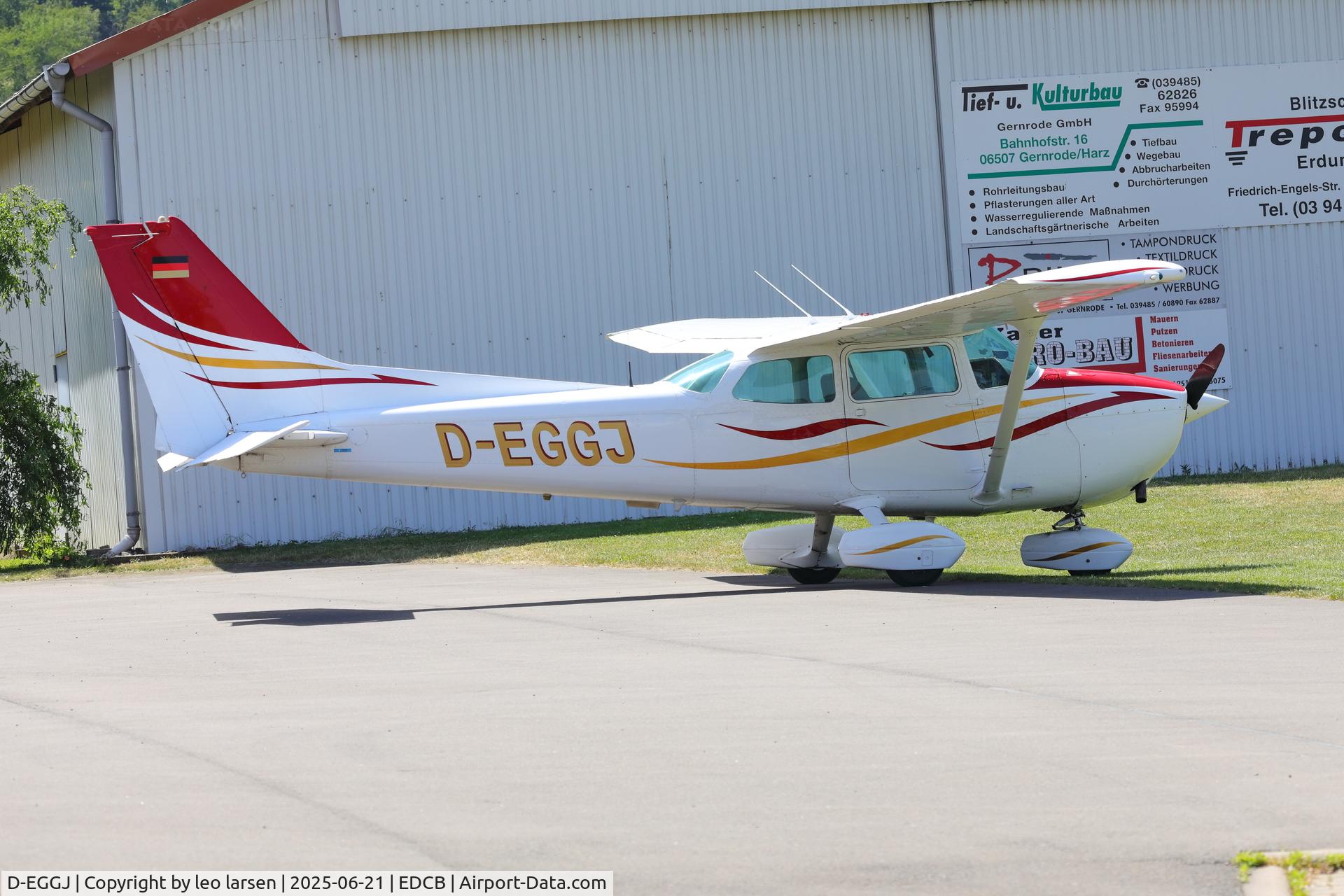 D-EGGJ, Cessna 172P Skyhawk C/N 17274402, Ballenstedt 21.6.2025
