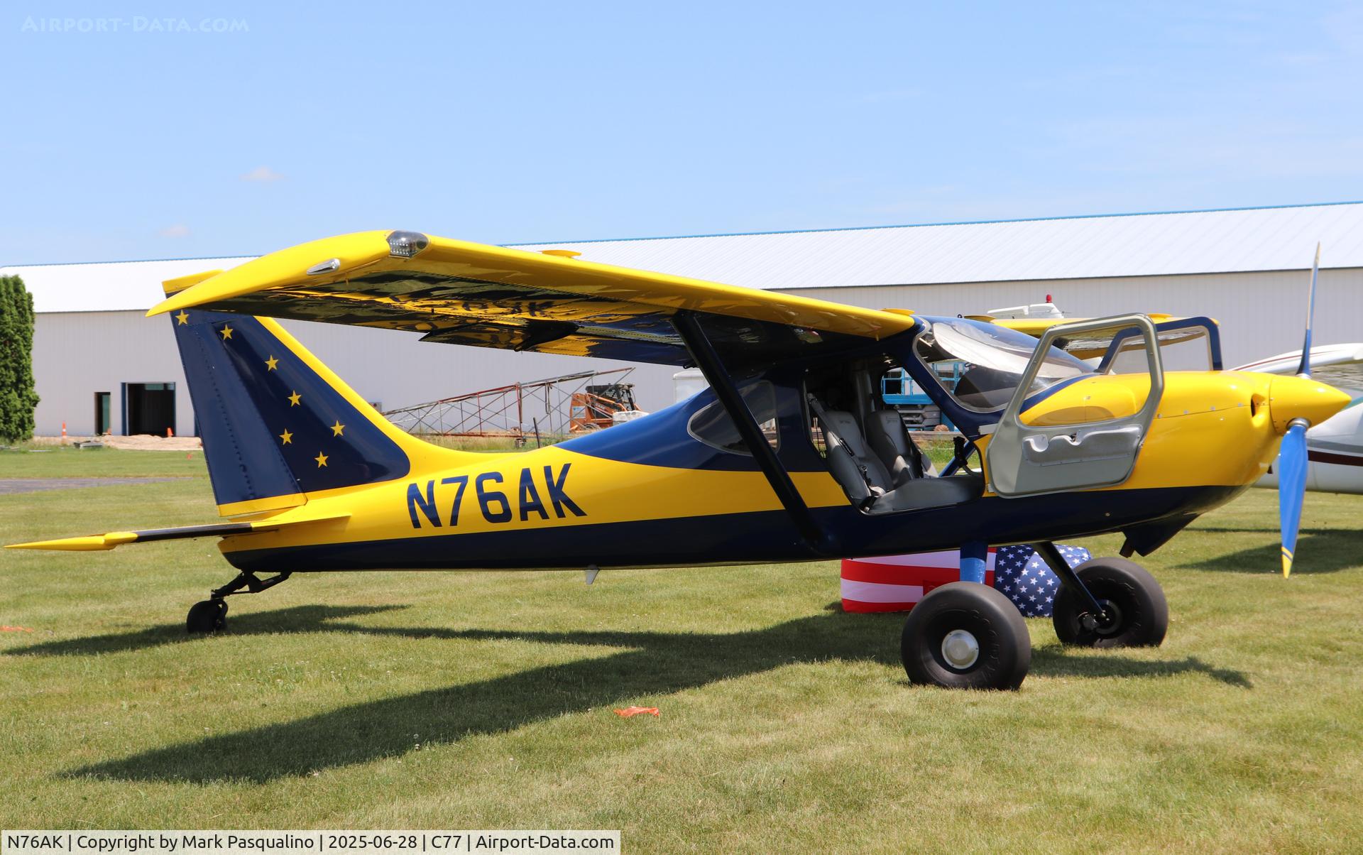 N76AK, 2025 Glasair Sportsman GS-2 C/N 7151, Glasair Sportsman GS-2