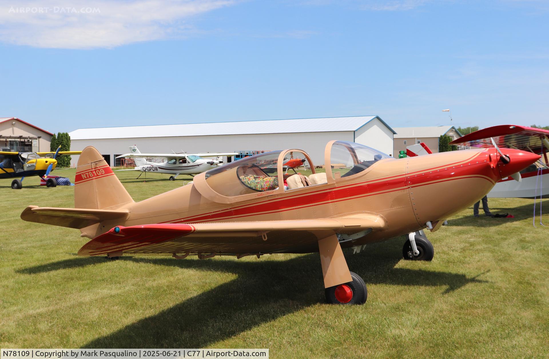 N78109, 1957 Globe GC-1B Swift C/N 2109, Swift GC-1B