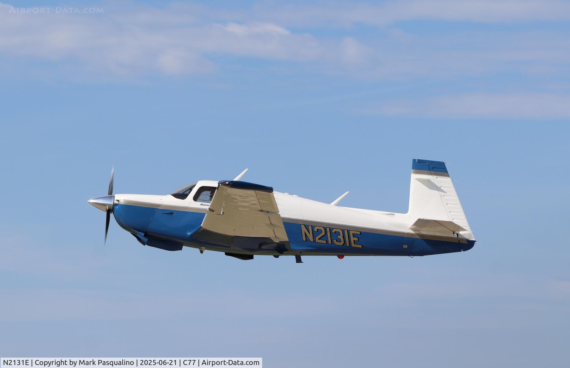 N2131E, 1997 Mooney M20J 201 C/N 24-3401, Mooney M20J