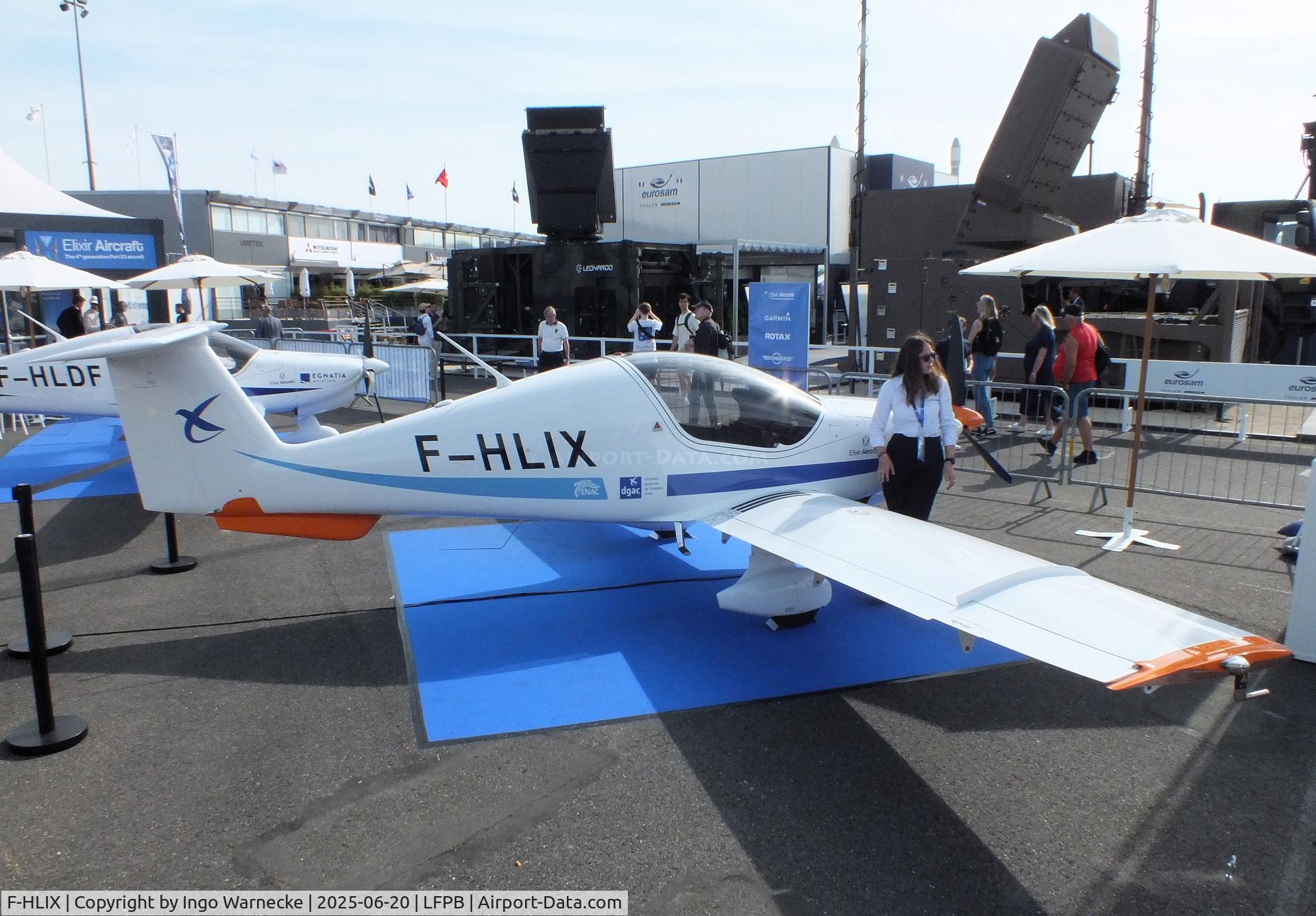 F-HLIX, Elixir Aircraft Elixir C/N 003, Elixir Aircraft Elixir at the Aerosalon 2025, Paris