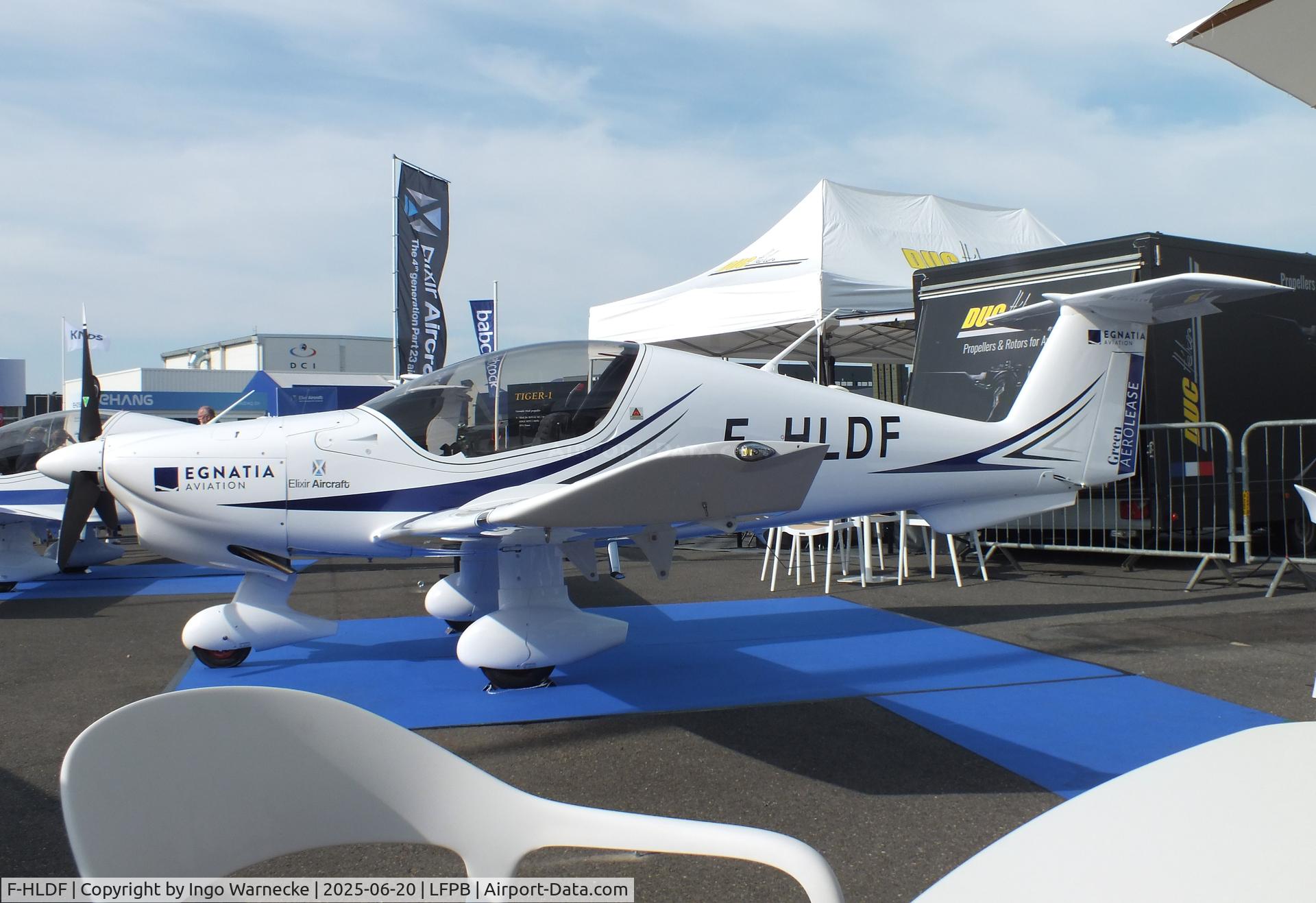F-HLDF, Elixir Aircraft Elixir C/N 038, Elixir Aircraft Elixir at the Aerosalon 2025, Paris