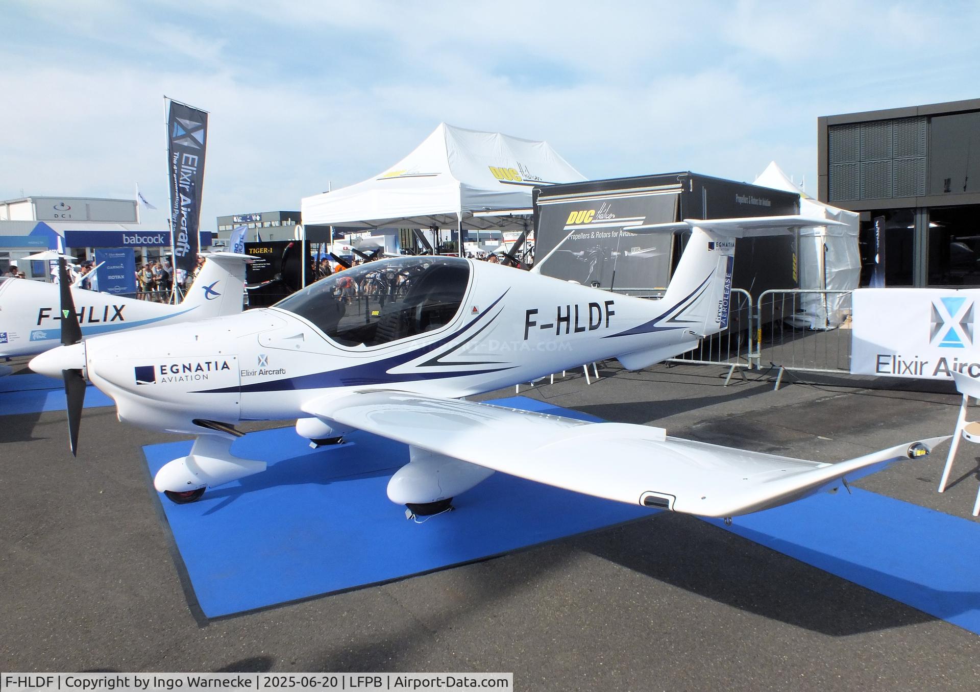 F-HLDF, Elixir Aircraft Elixir C/N 038, Elixir Aircraft Elixir at the Aerosalon 2025, Paris