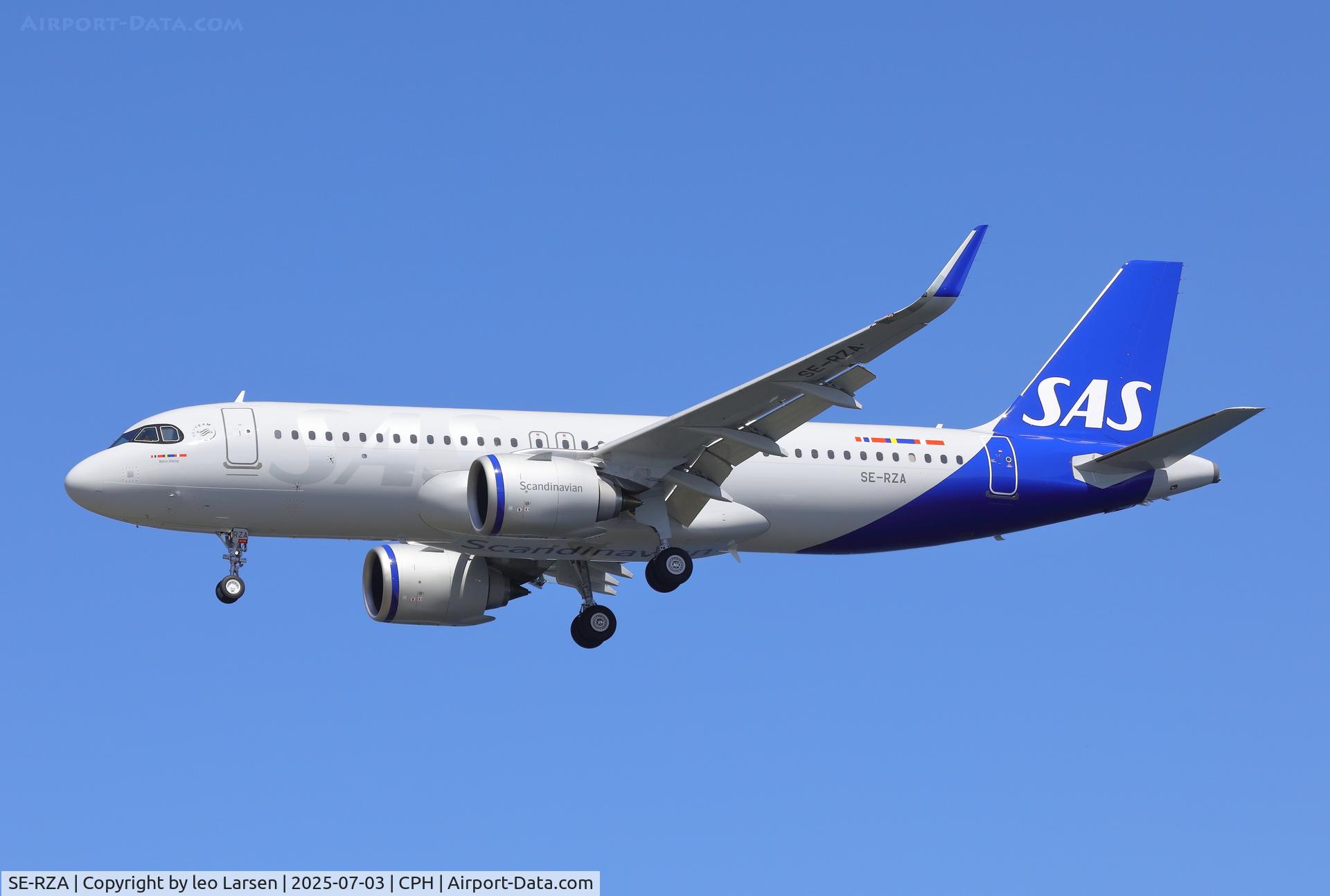 SE-RZA, 2025 Airbus A320-251N C/N 12665, Copenhagen 3.7.2025