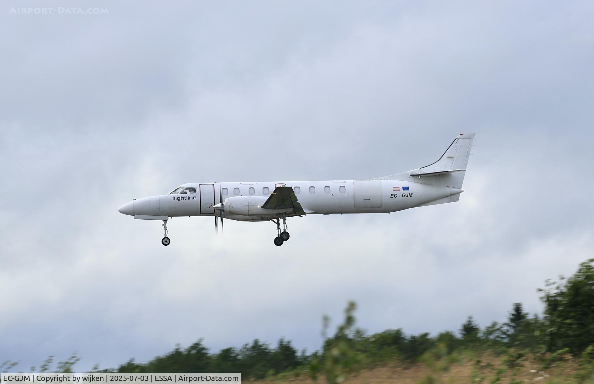 EC-GJM, 1991 Swearingen SA-227BC Metro III C/N BC-772B, Rwy 26