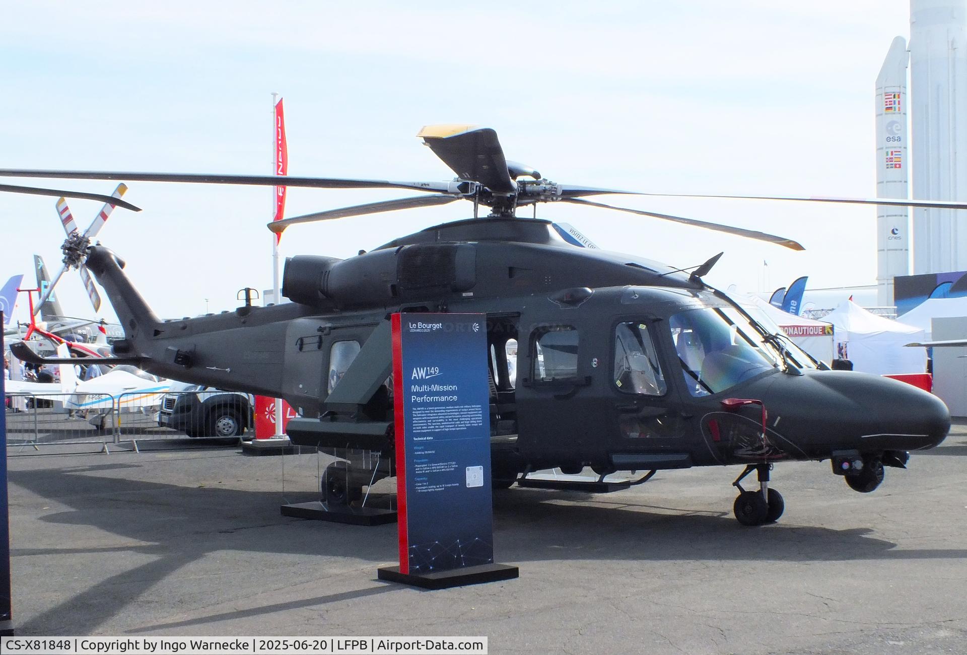 CS-X81848, 2014 AgustaWestland AW-149 C/N 49006, AgustaWestland AW149 at the Aerosalon 2025, Paris
