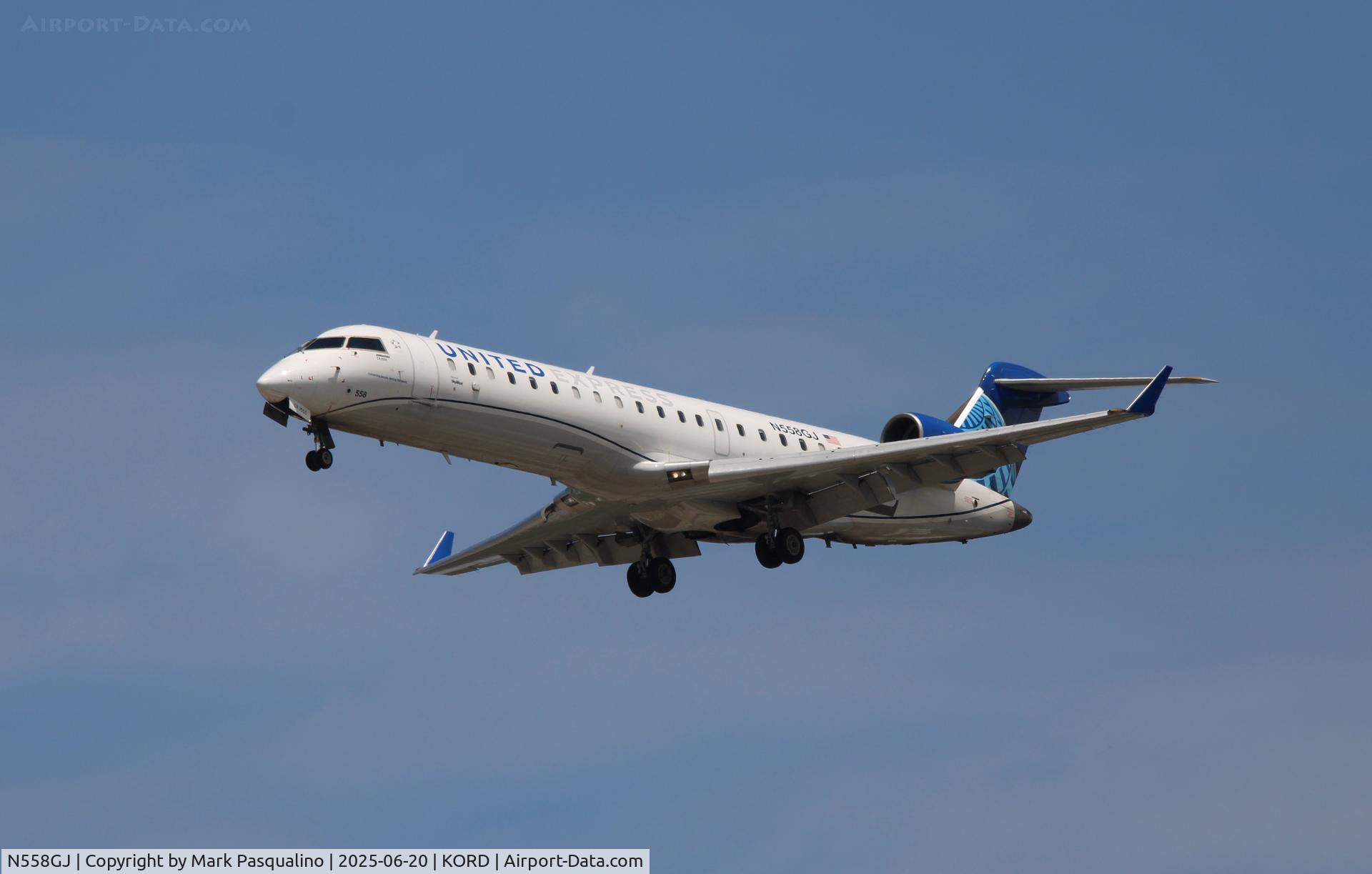 N558GJ, 2003 Bombardier CRJ-700 (CL-600-2C10) Regional Jet C/N 10101, CL-600-2C10