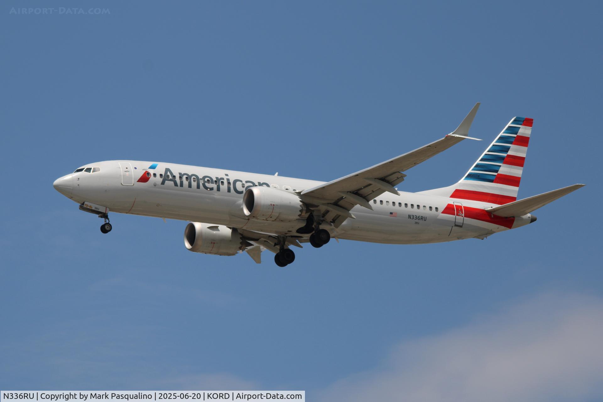 N336RU, 2018 Boeing 737-8 MAX C/N 44460, Boeing 737-8 MAX