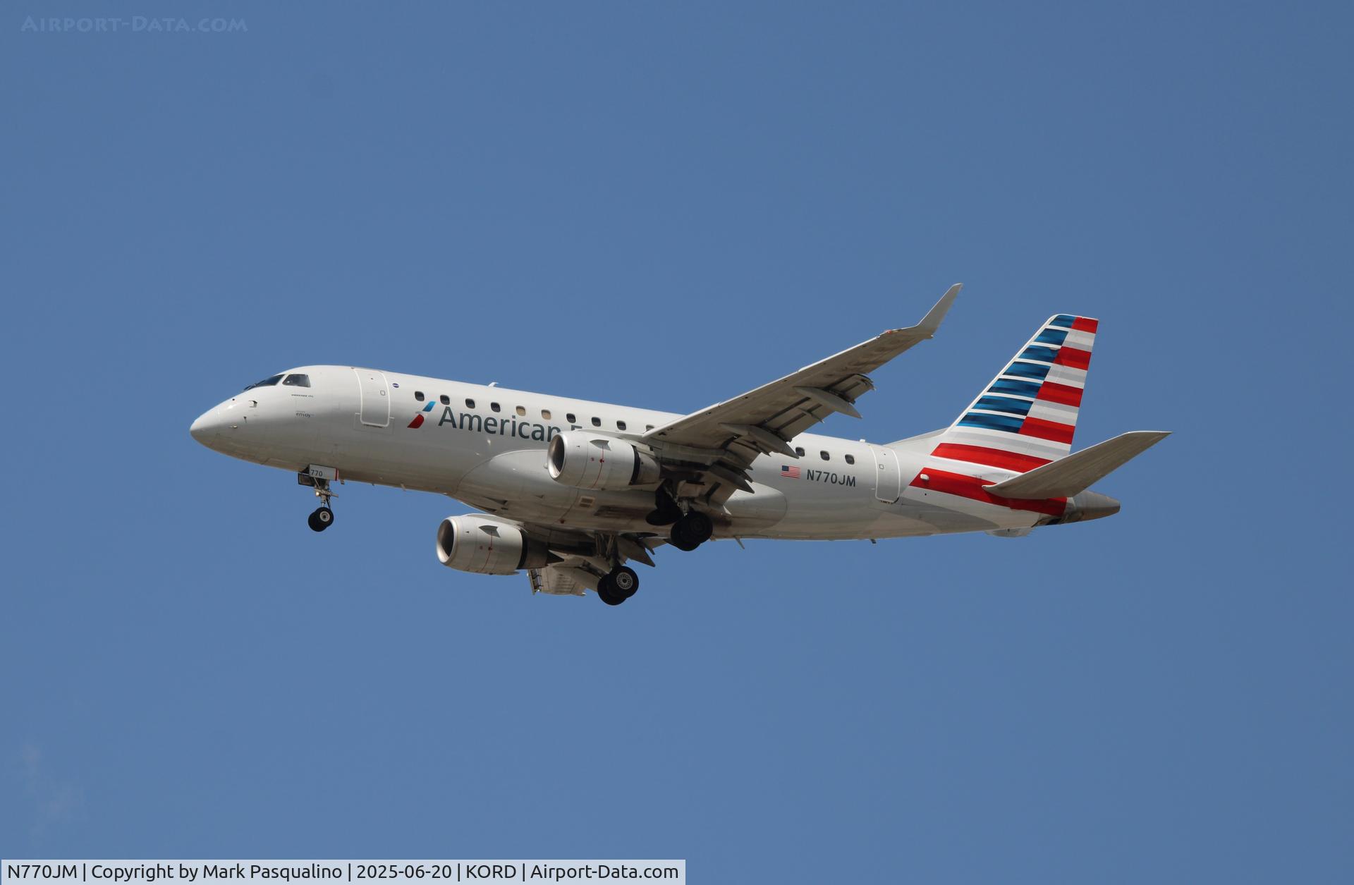 N770JM, 2004 Embraer 170LR (ERJ-170-100LR) C/N 17000025, ERJ-170-200LR
