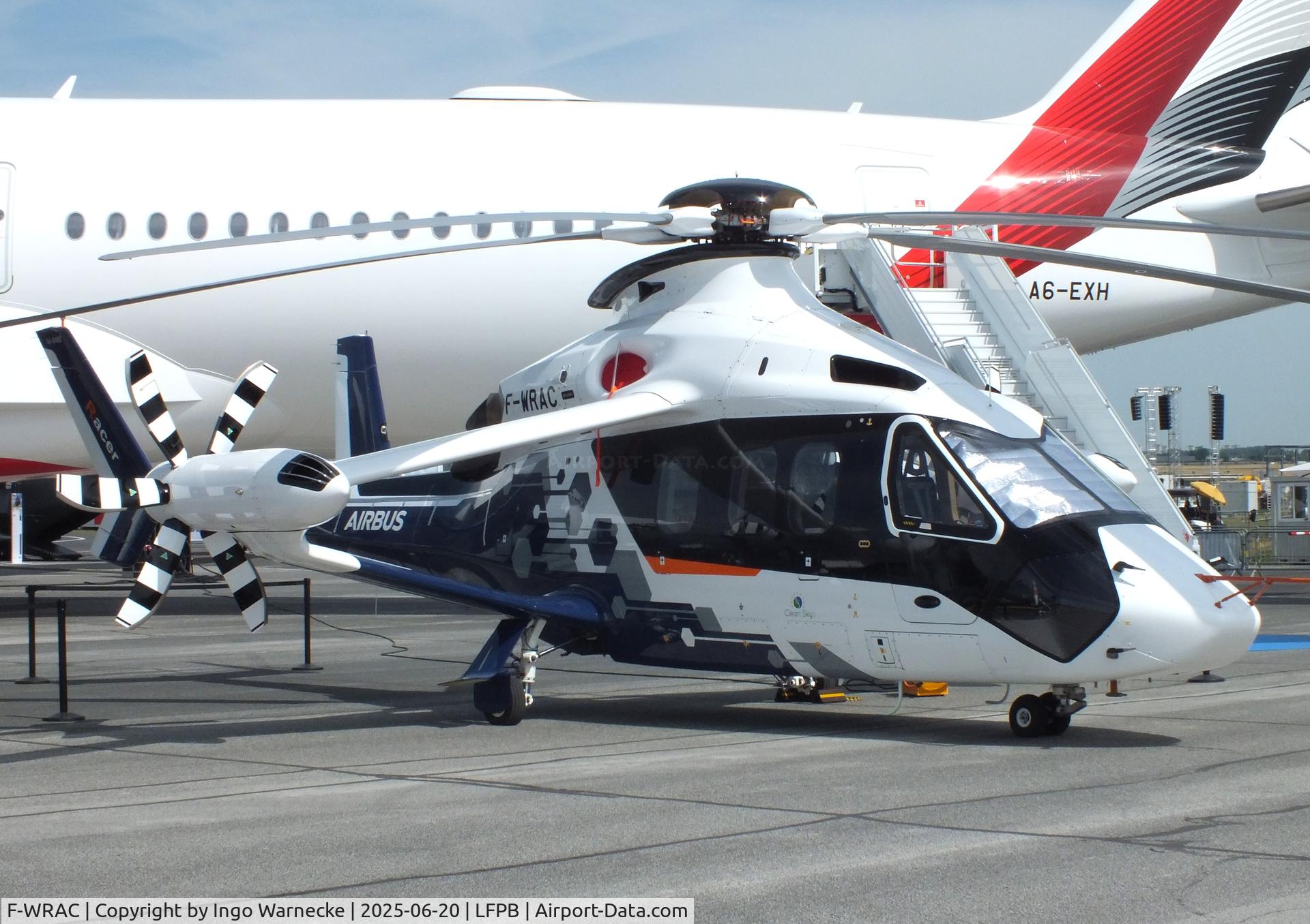 F-WRAC, 2022 Airbus Helicopters H160 Racer C/N 01, Airbus Helicopters H160 Racer at the Aerosalon 2025, Paris