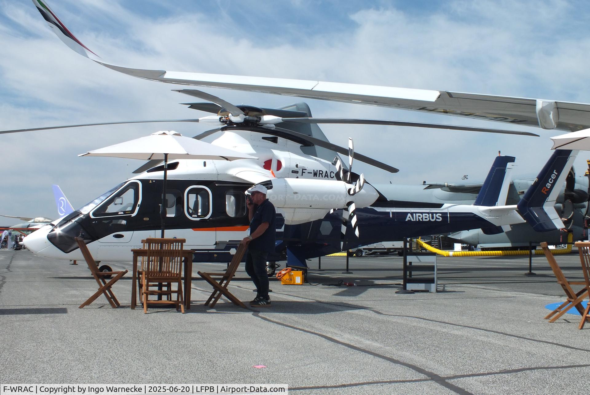 F-WRAC, 2022 Airbus Helicopters H160 Racer C/N 01, Airbus Helicopters H160 Racer at the Aerosalon 2025, Paris