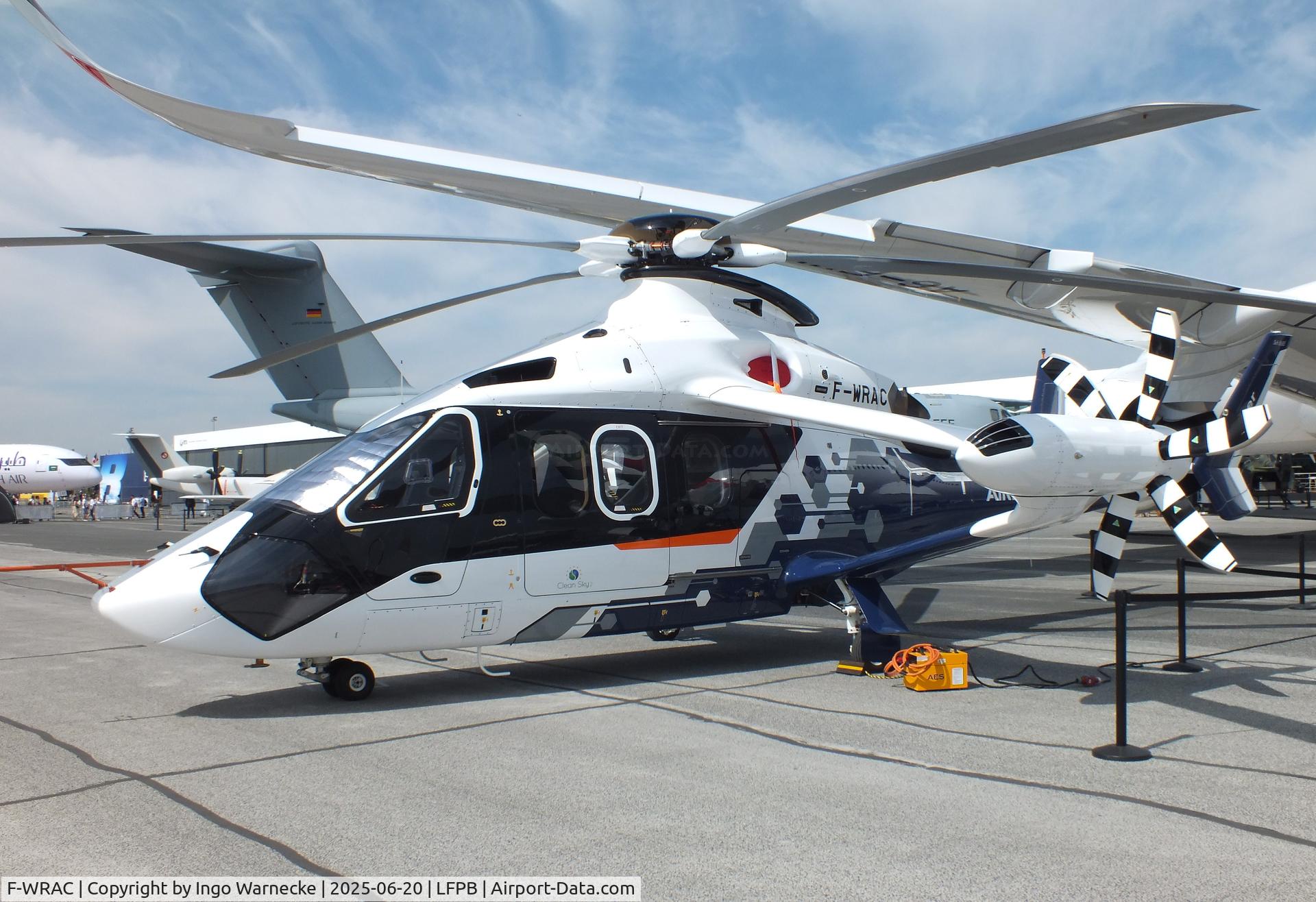 F-WRAC, 2022 Airbus Helicopters H160 Racer C/N 01, Airbus Helicopters H160 Racer at the Aerosalon 2025, Paris
