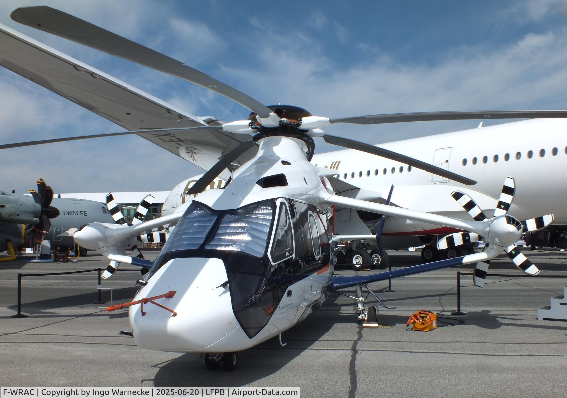 F-WRAC, 2022 Airbus Helicopters H160 Racer C/N 01, Airbus Helicopters H160 Racer at the Aerosalon 2025, Paris