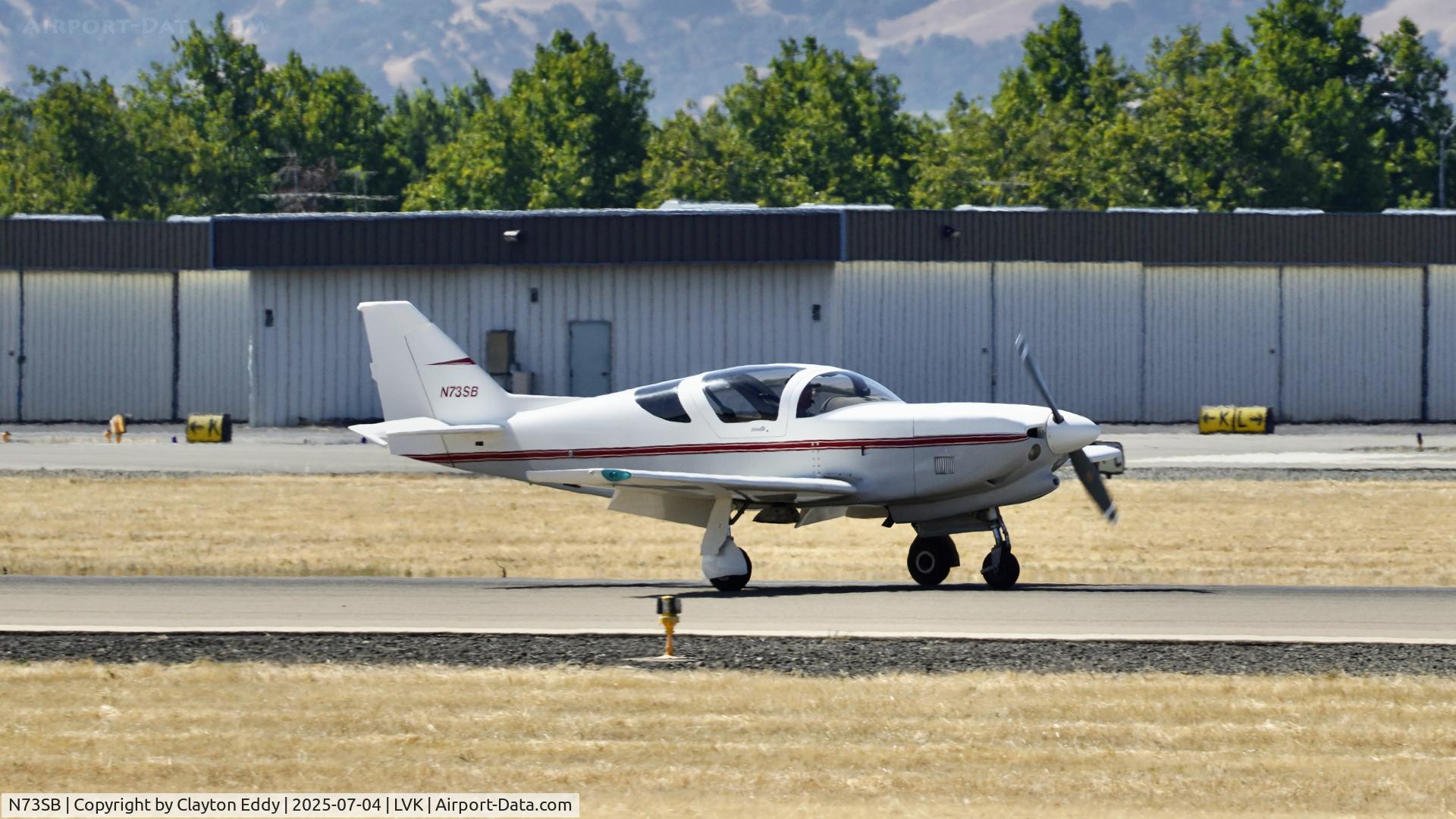 N73SB, 1994 Stoddard-Hamilton Glasair 11-S RG C/N 2133, 4th July Livermore airport in California 2025