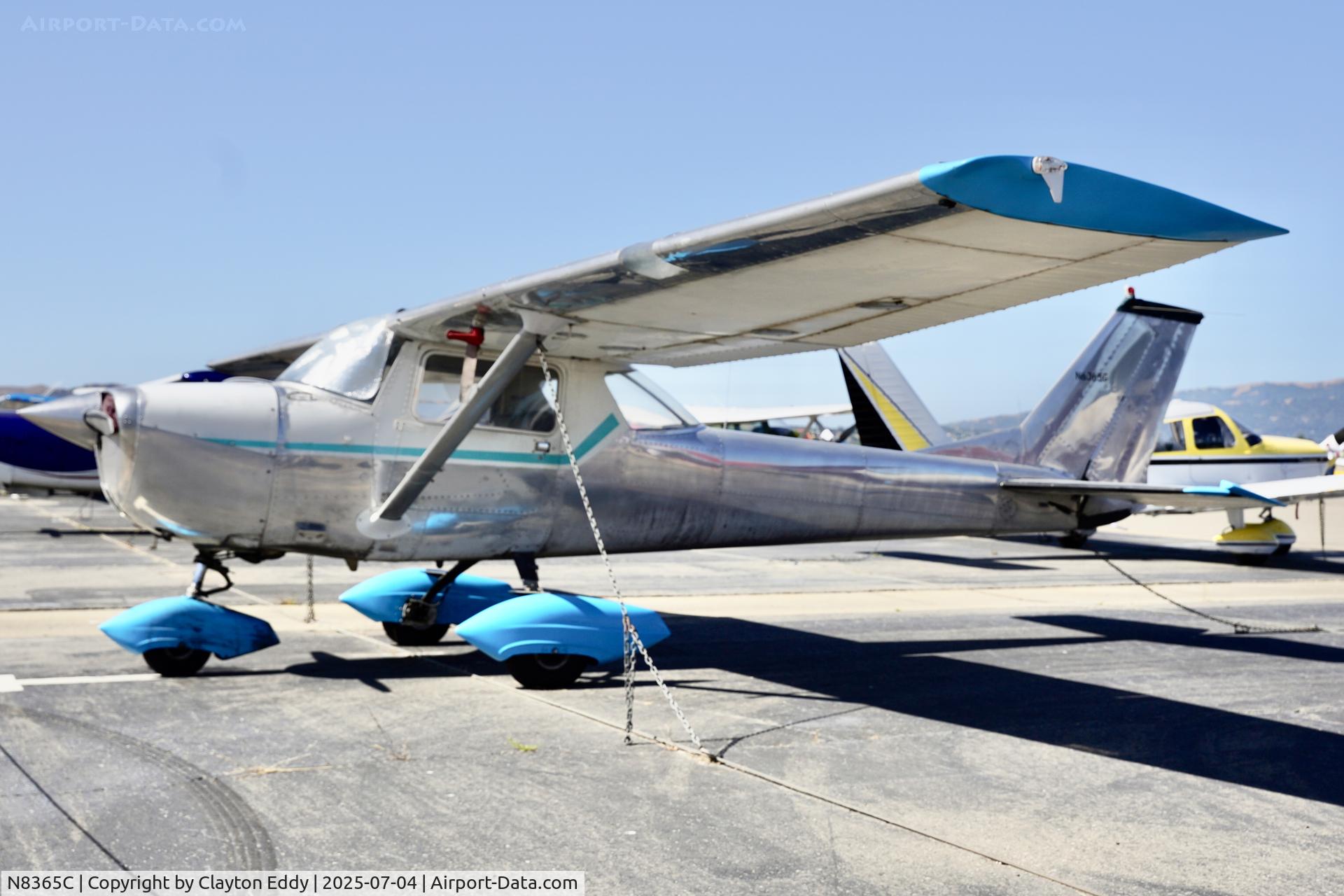N8365C, 1976 Piper PA-28-151 Cherokee Warrior C/N 28-7615095, 4th July Livermore airport in California 2025