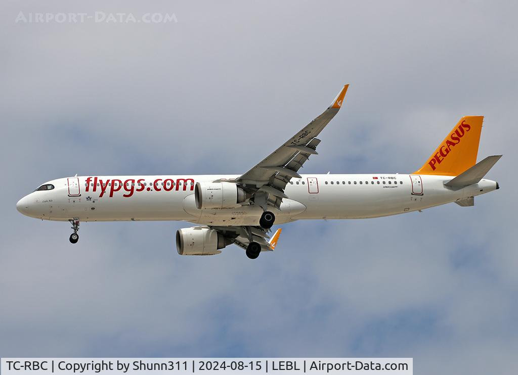 TC-RBC, 2020 Airbus A321-251NX C/N 9281, Landing rwy 24R