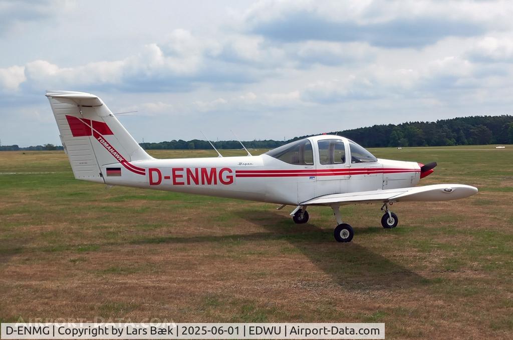 D-ENMG, Piper PA-38-112 Tomahawk C/N 38-78A0603, Short visit to this small airport
